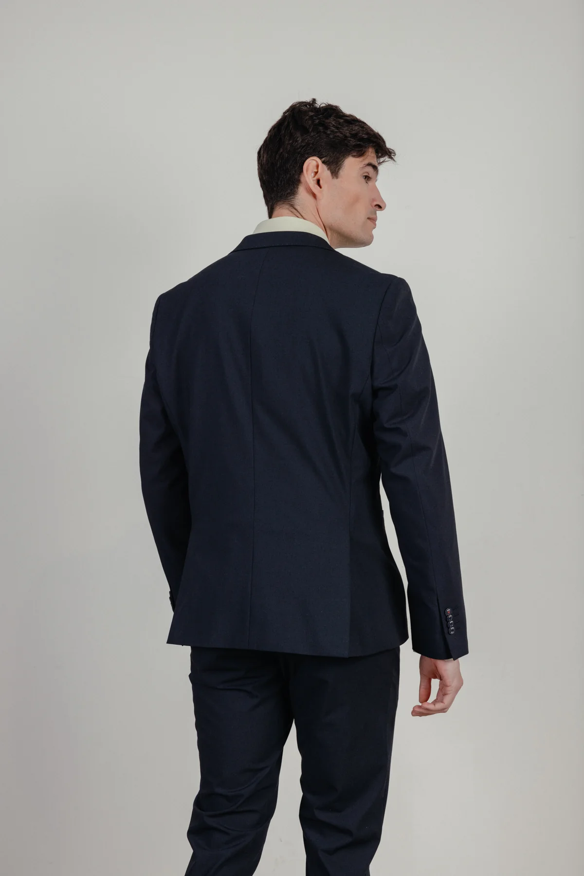 Americana traje comfort azul marino - Image 5