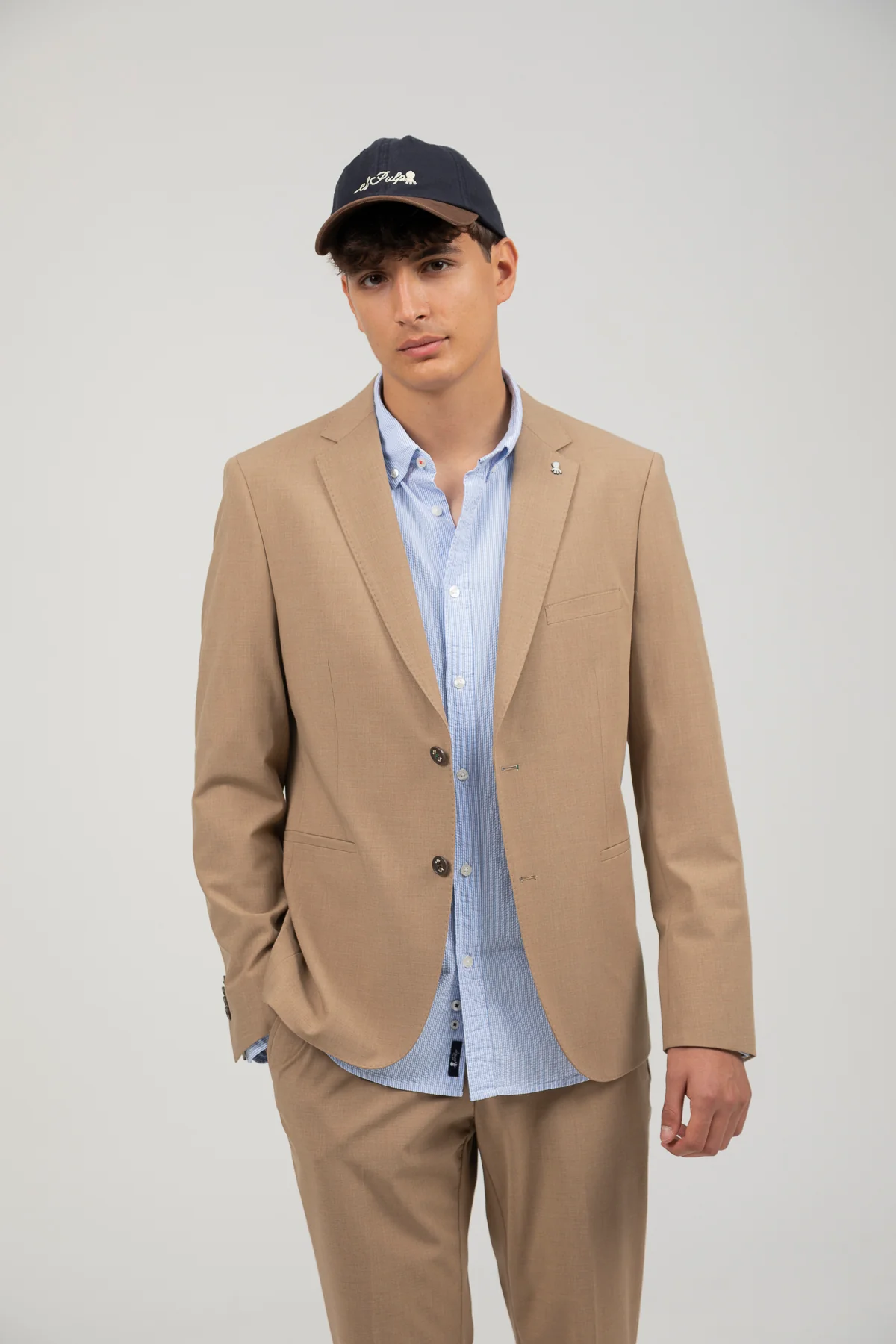 AMERICANA TRAJE COMFORT TOSTADO - Image 7