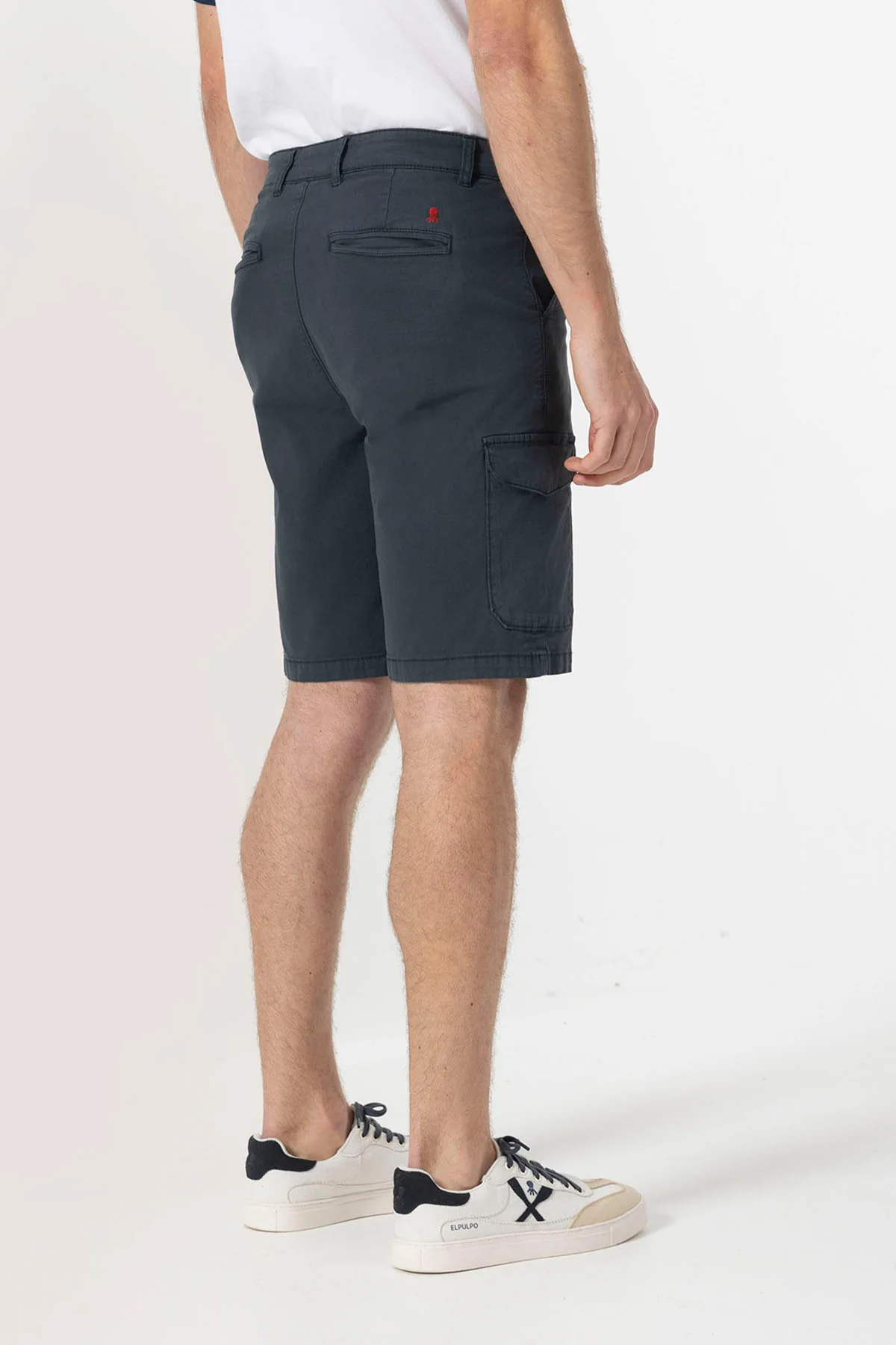 BERMUDA CARGO TWILL AZUL MARINO - Image 4
