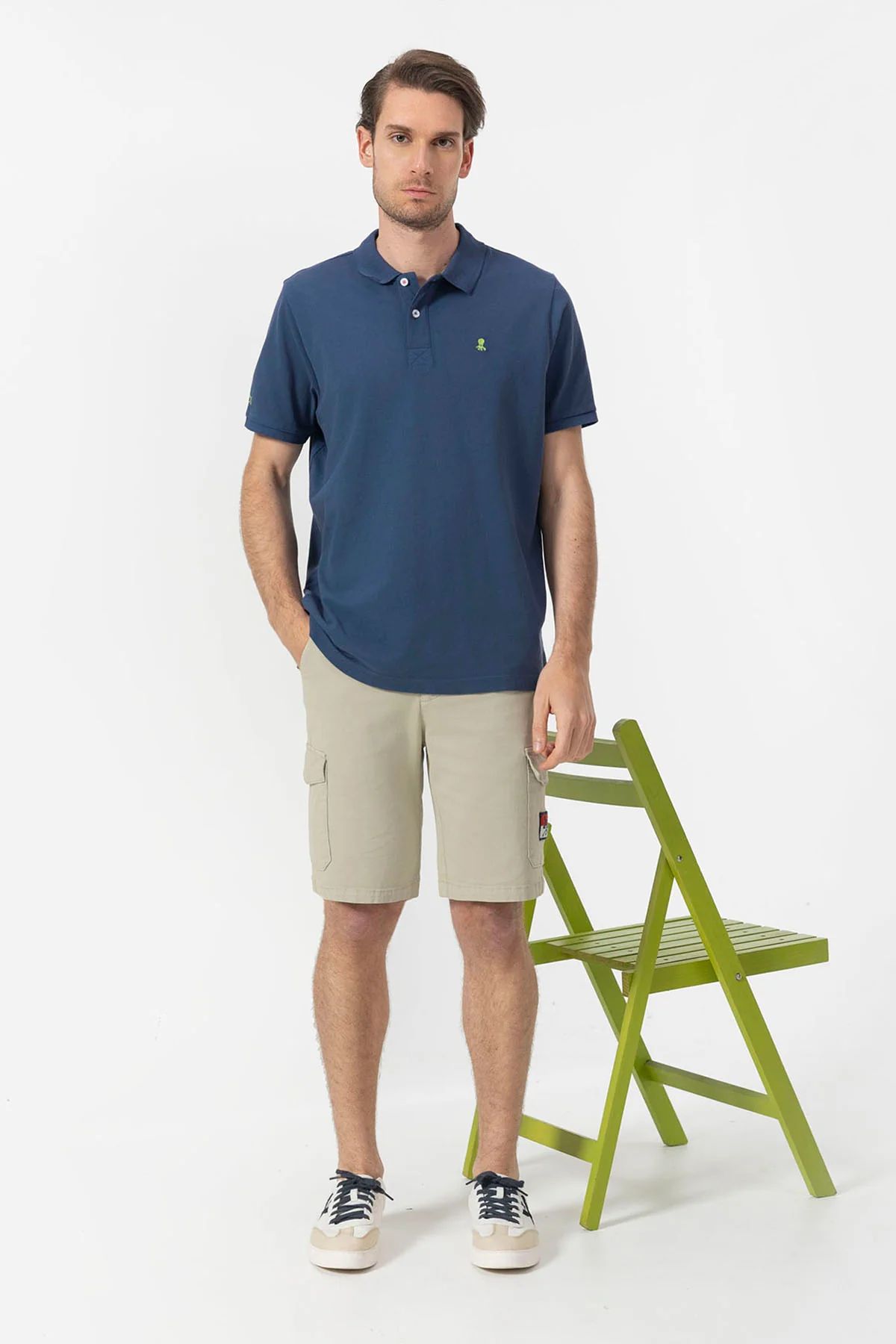 BERMUDA CARGO TWILL BEIGE - Image 2