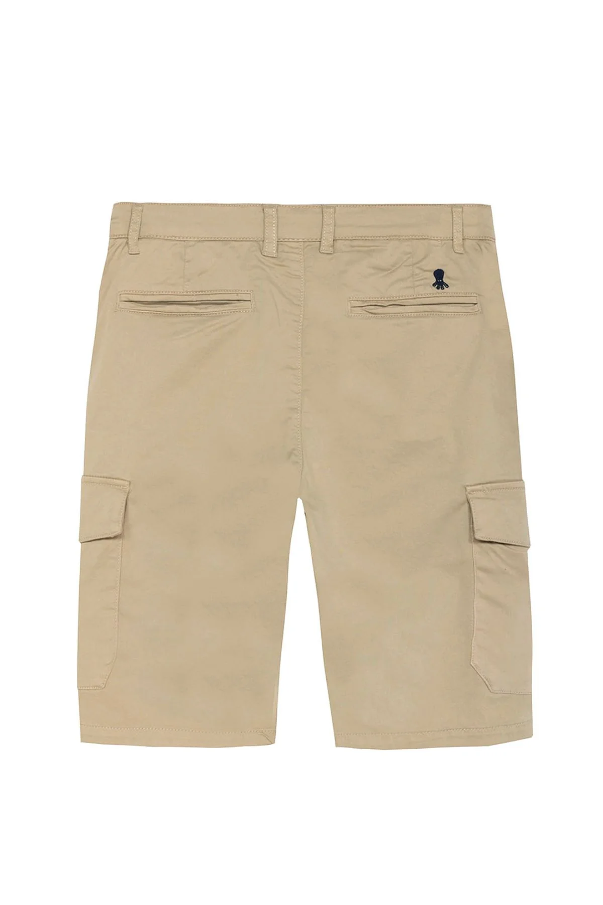 BERMUDA NIÑO PATCH CARGO BEIGE - Image 2