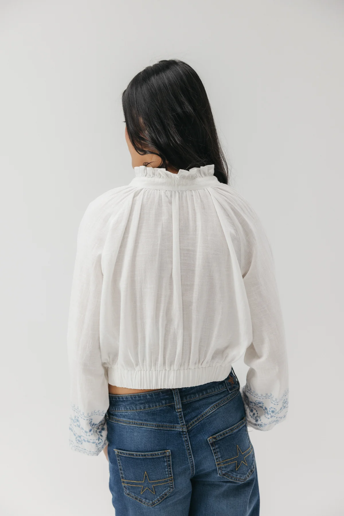 BLUSA TEEN BORDADOS BLANCO PURO - Image 6