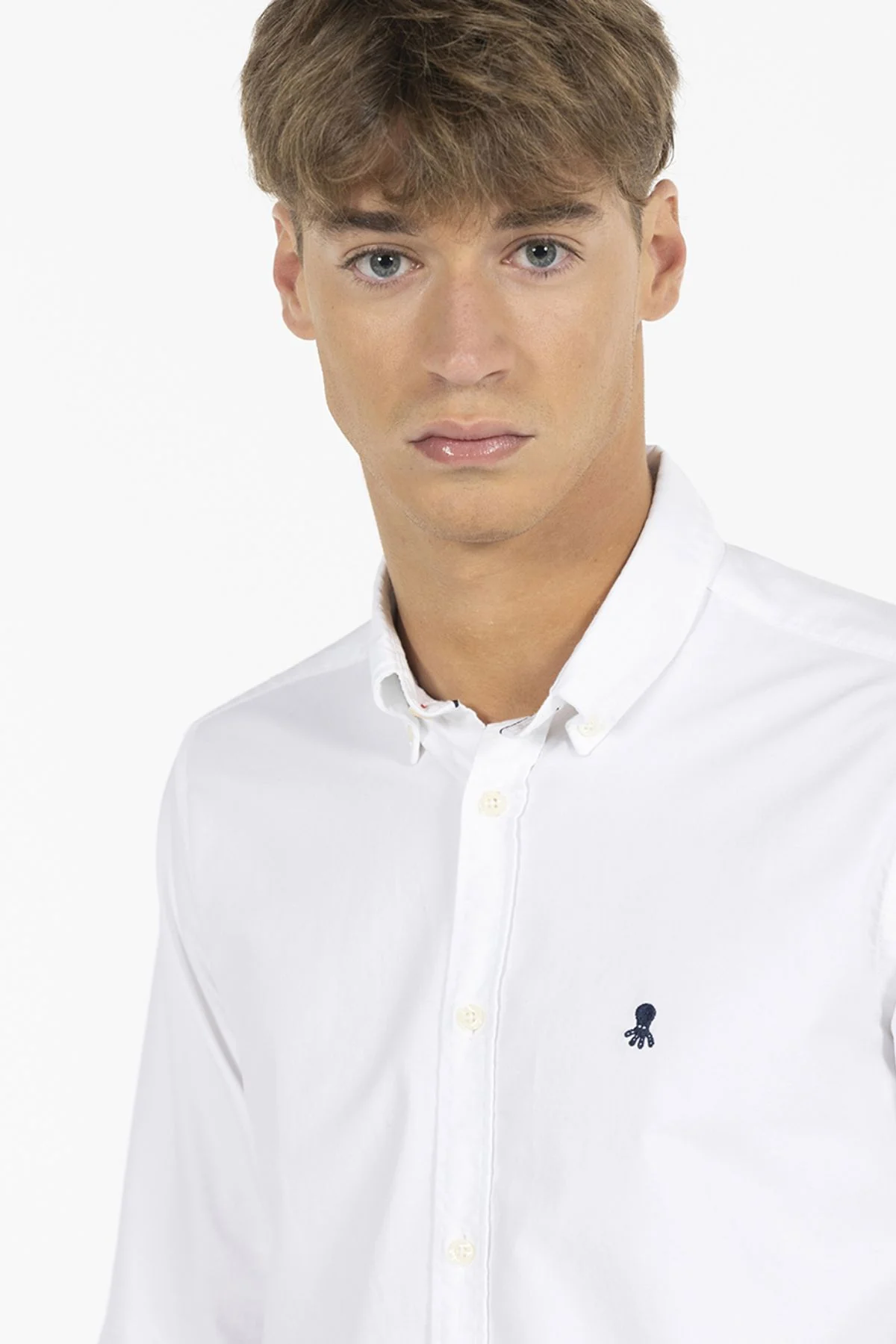 CAMISA BASIC PINTPOINT BLANCO - Image 2