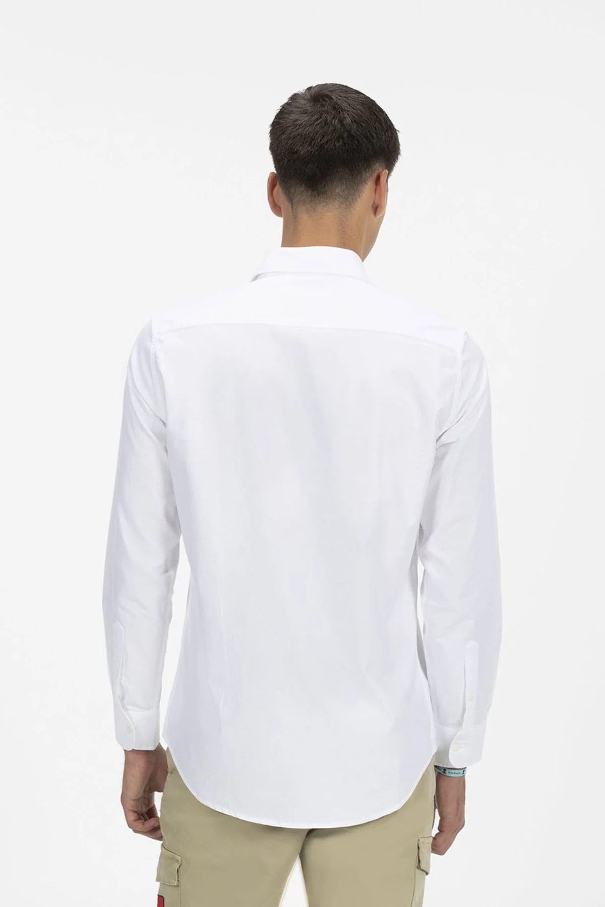 CAMISA BÁSICA OXFORD BLANCO PURO - Image 5