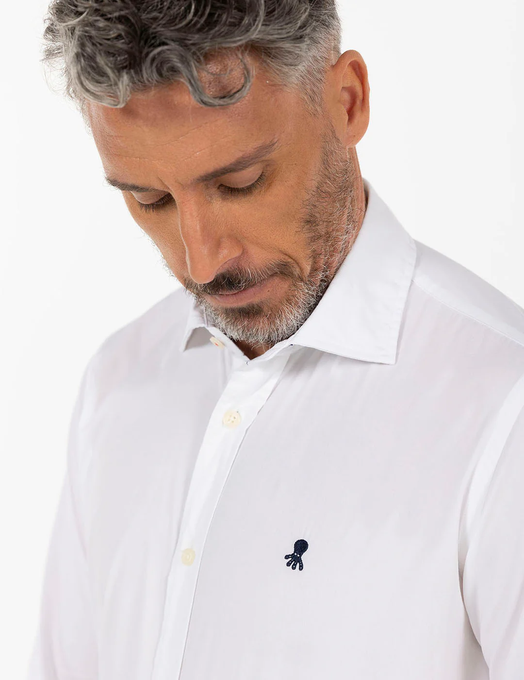 CAMISA NEW BASIC LOGO BLANCO - Image 5