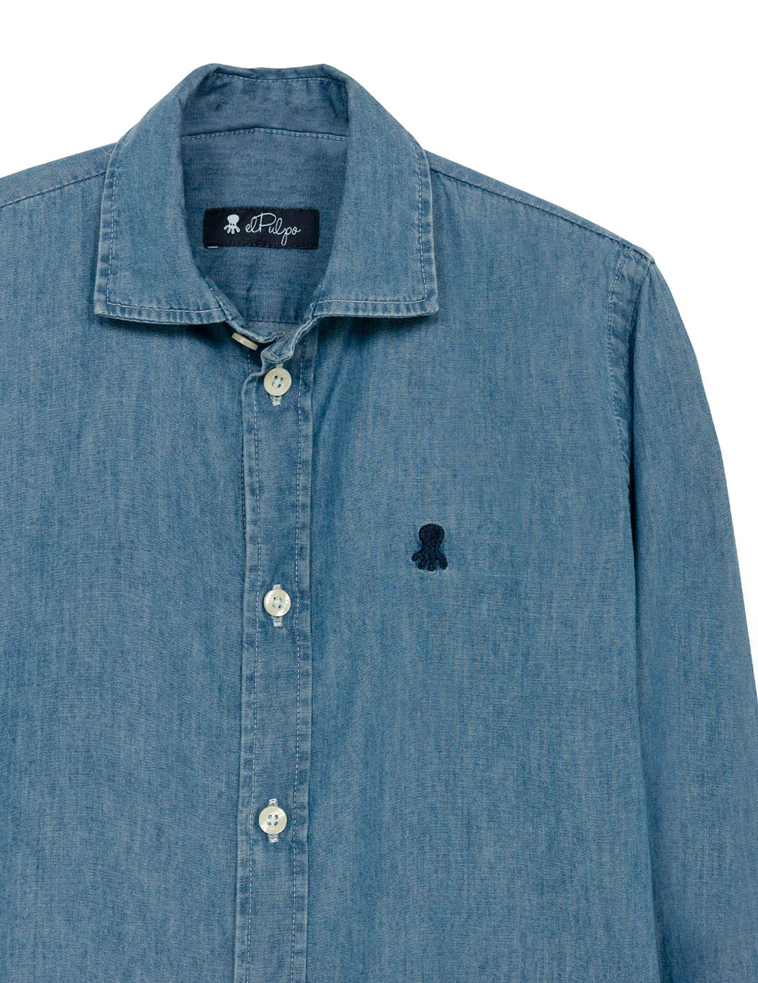 CAMISA NIÑO DARK BASIC ÍNDIGO - Image 4
