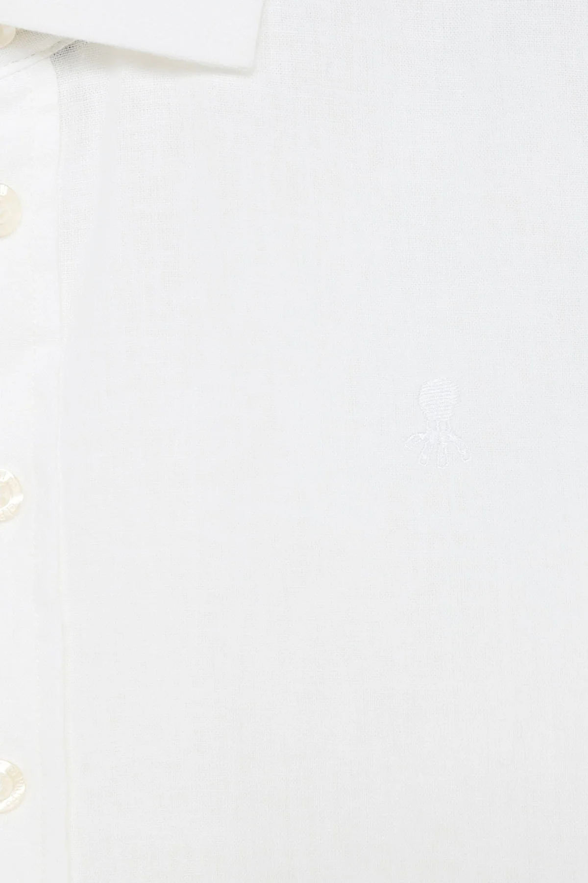 CAMISA NIÑO LINO BLANCO ROTO - Image 3
