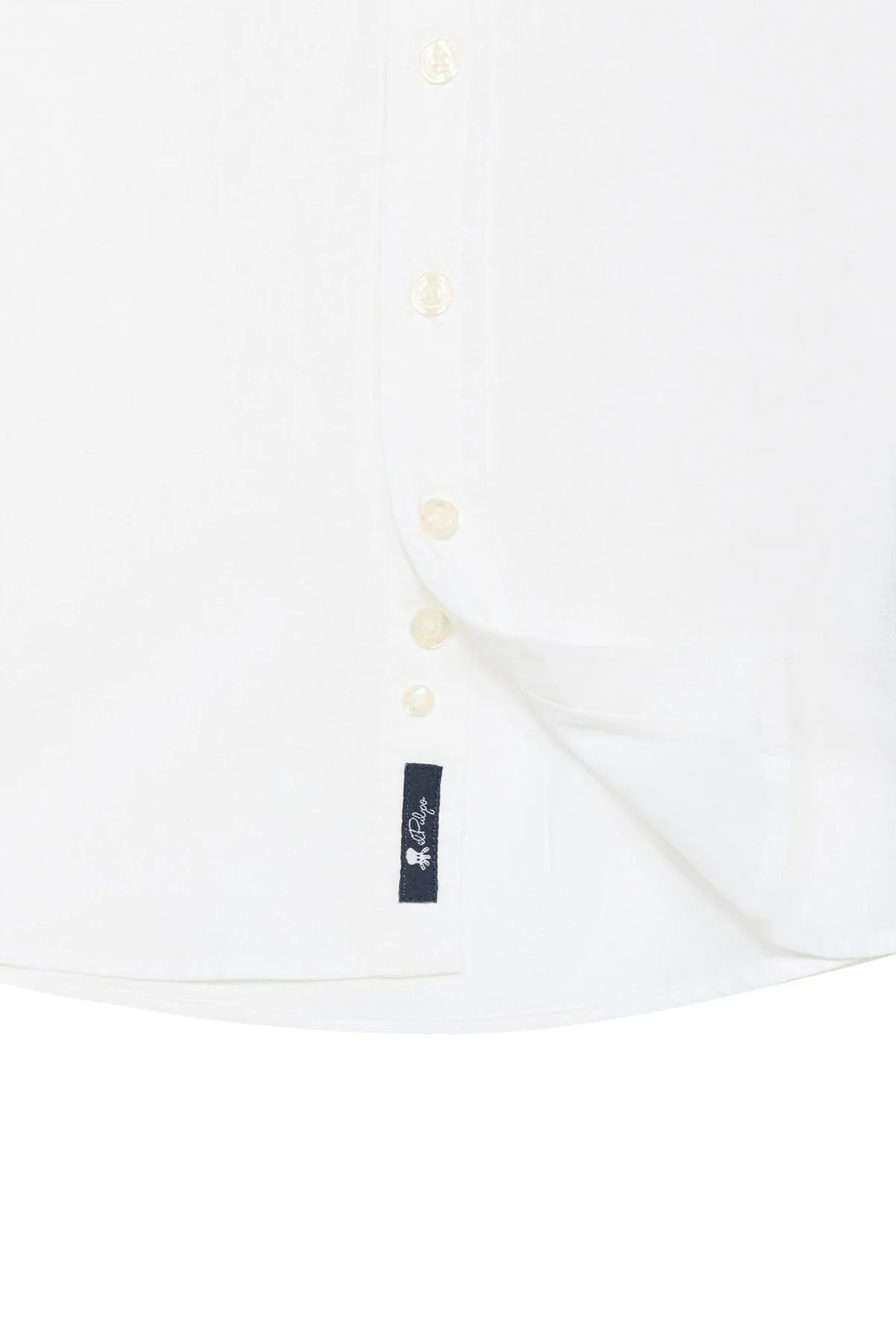 CAMISA NIÑO LINO BLANCO ROTO - Image 4