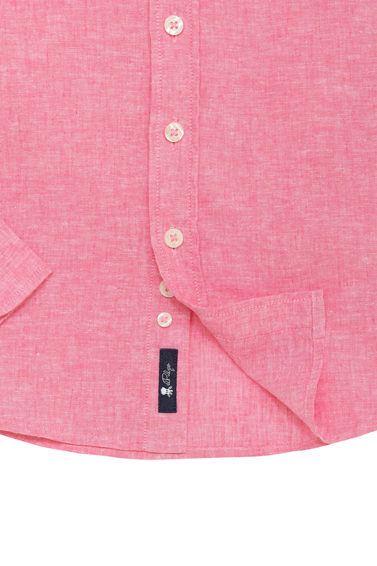 CAMISA NIÑO LINO ROSA - Image 4