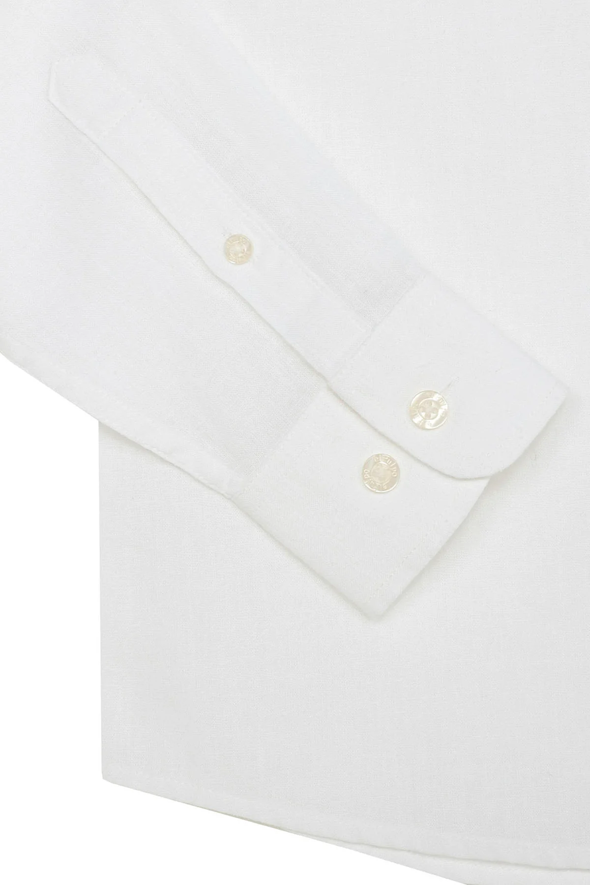 CAMISA NIÑO POLERA LINO BLANCO PURO - Image 4