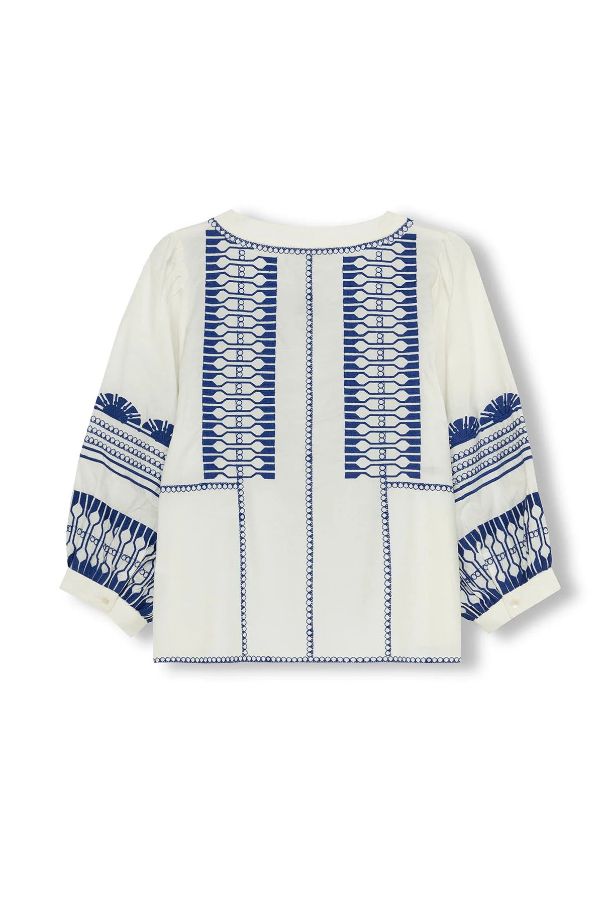 CAMISA TEEN BORDADO GRIEGO AZUL ELÉCTRICO - Image 7
