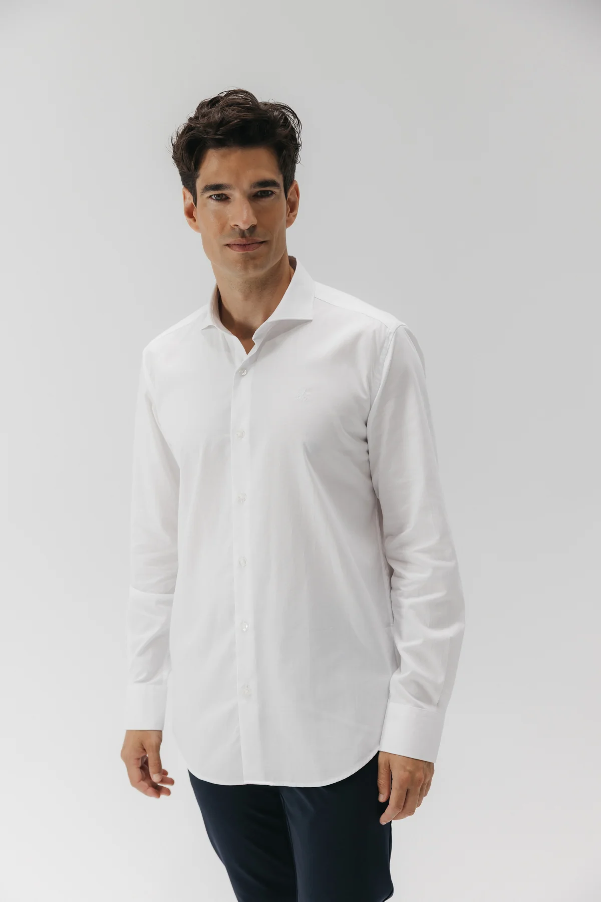 CAMISA VESTIR OXFORD ROYAL BLANCO PURO - Image 4
