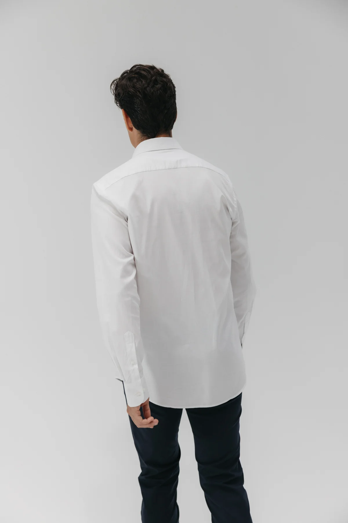 CAMISA VESTIR OXFORD ROYAL BLANCO PURO - Image 5