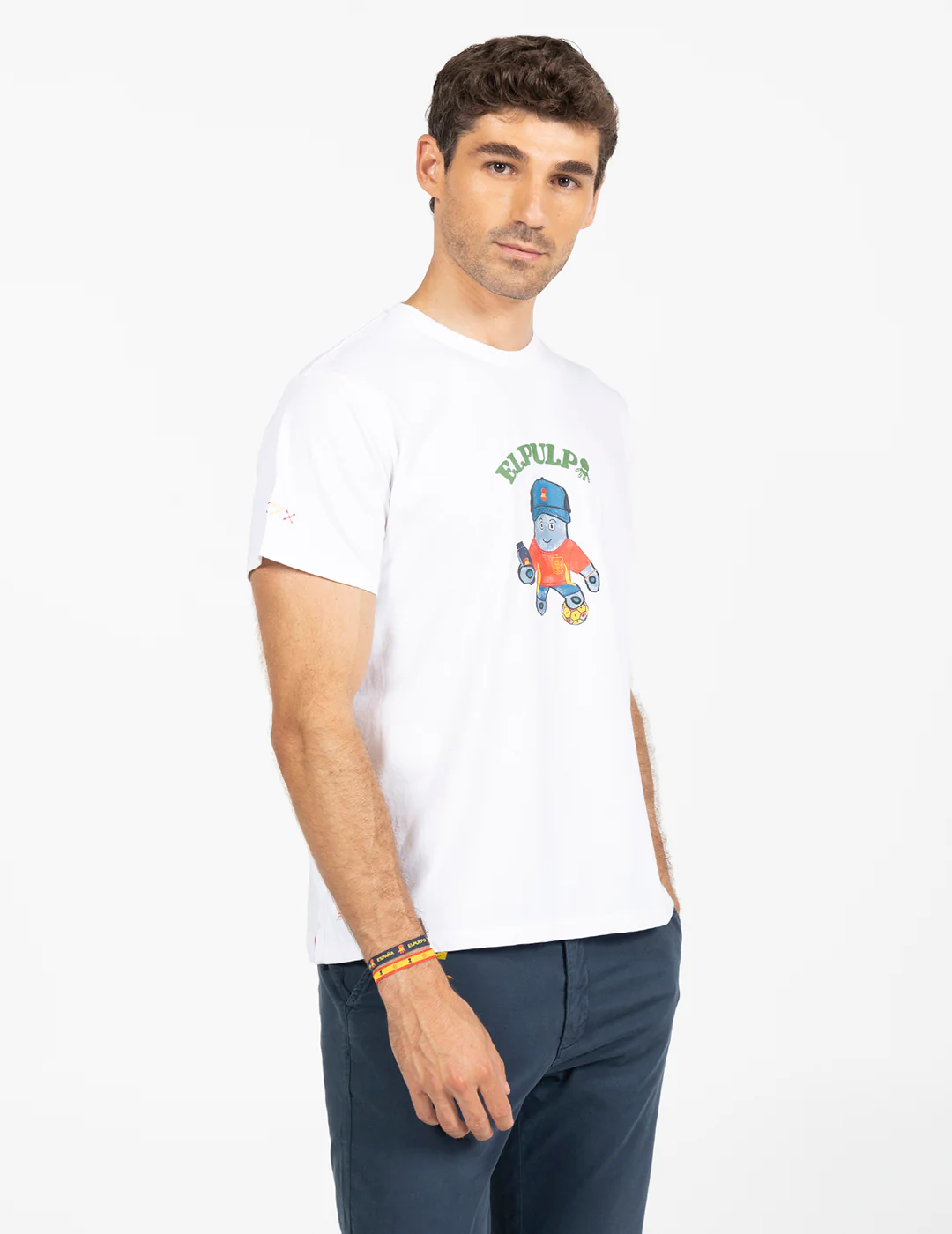 CAMISETA BASIC ELPULPO RFEF BLANCO PURO - Image 4