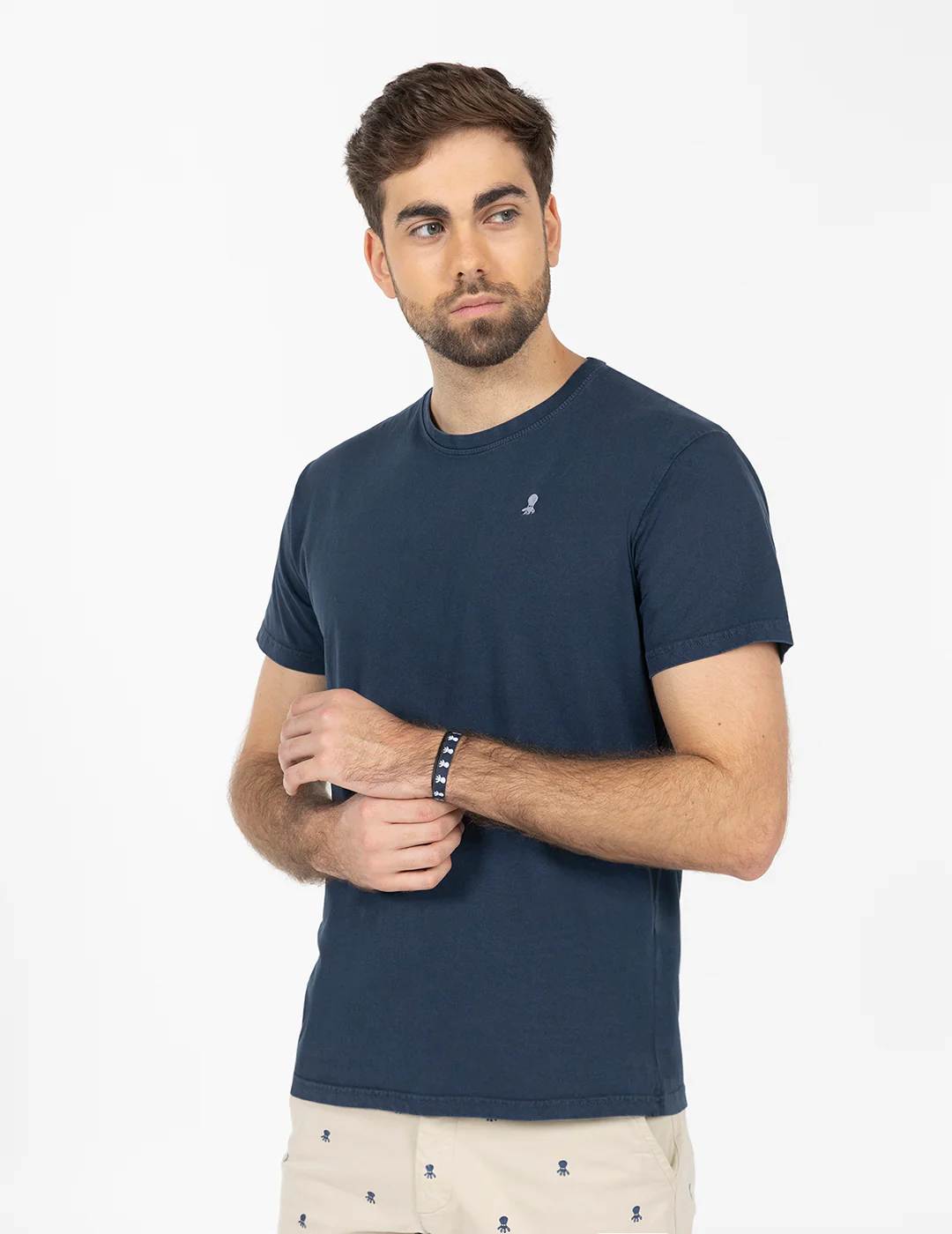 CAMISETA BASIC LOGO AZUL MARINO - Image 2