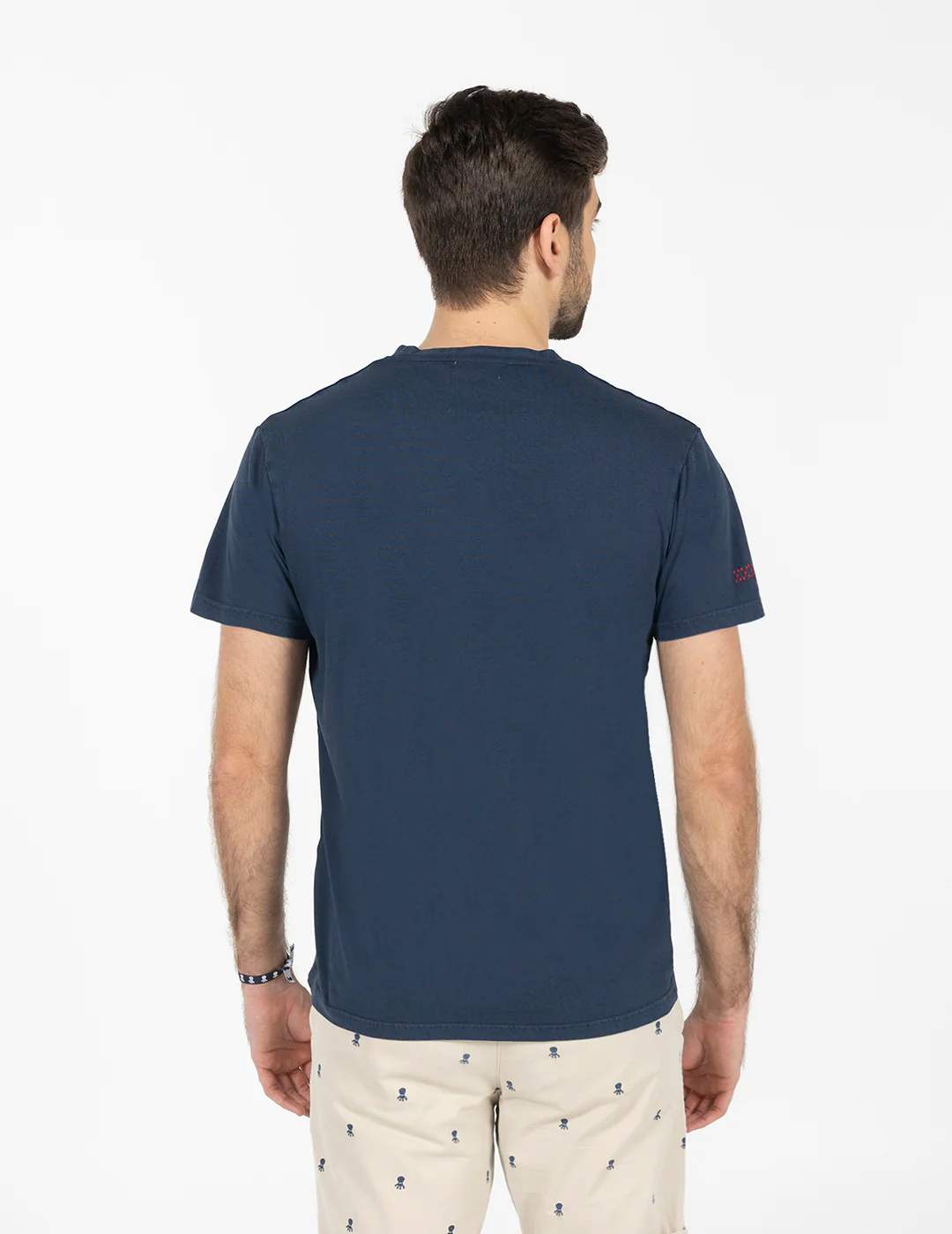 CAMISETA BASIC LOGO AZUL MARINO - Image 4