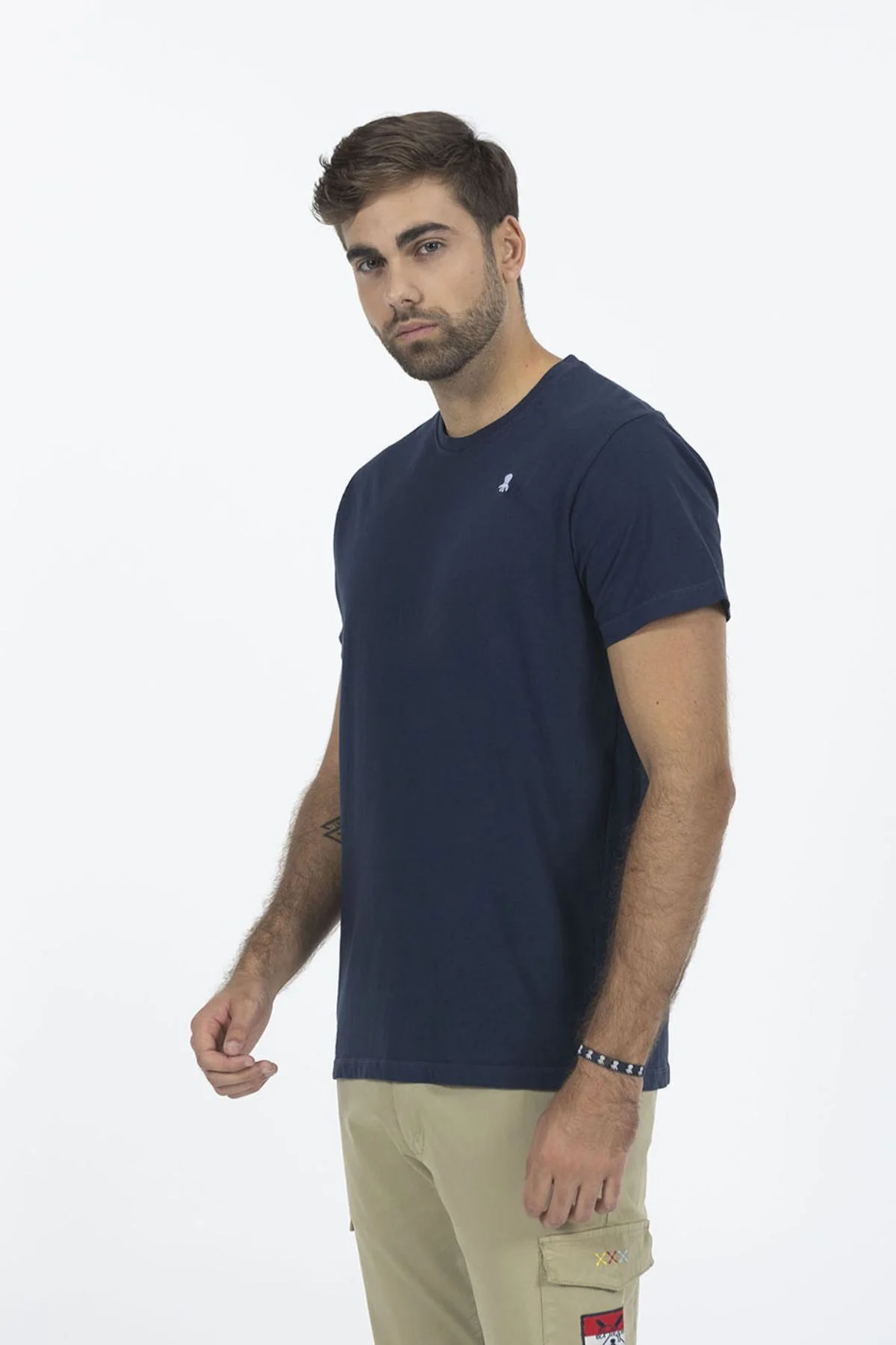 CAMISETA BÁSICA ELPULPO AZUL MARINO - Image 4