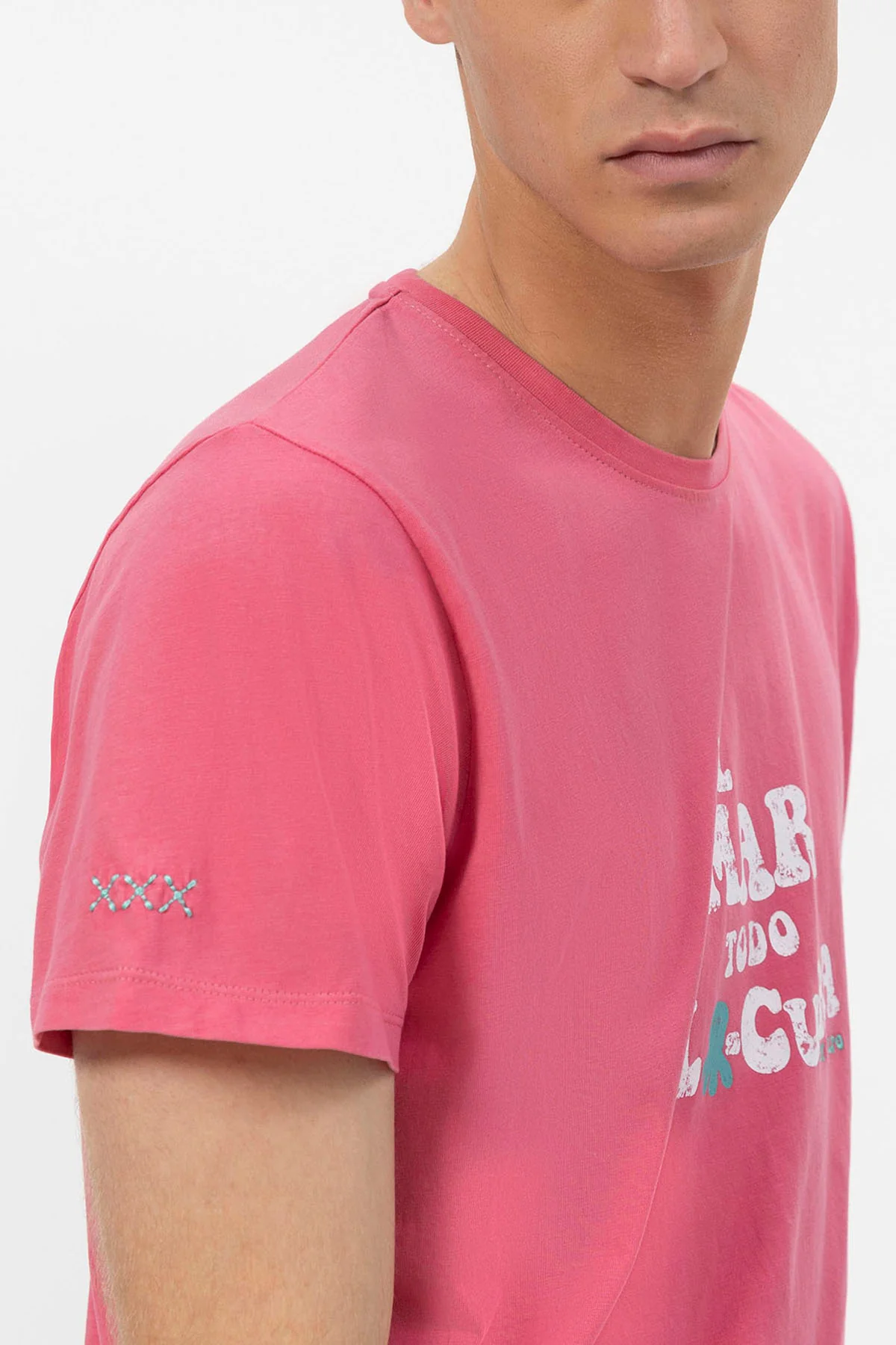CAMISETA  EL MAR TODO LO-CURA ROSA CHICLE - Image 5
