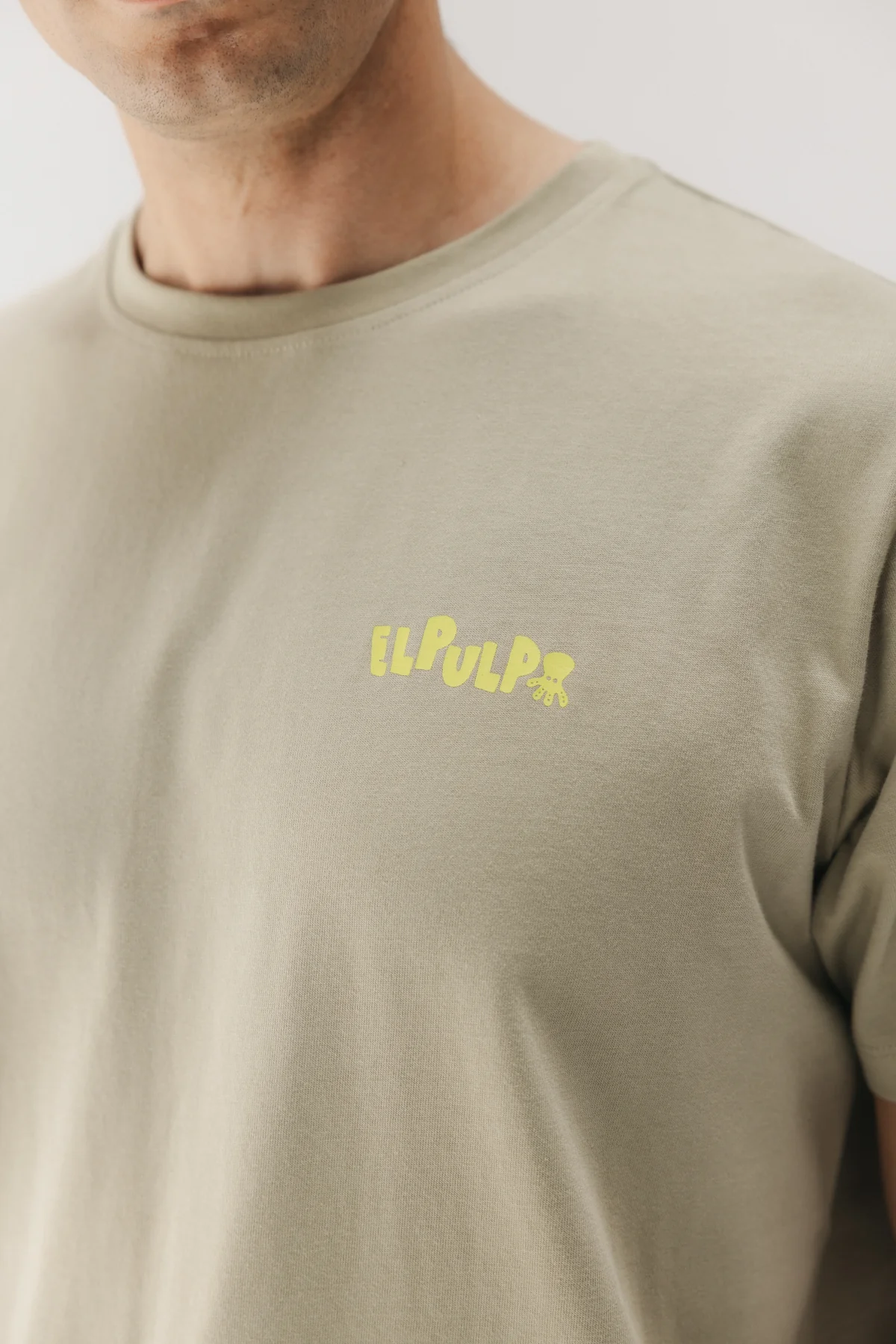 CAMISETA ELPULPO ICE CREAM VERDE KHAKI - Image 3