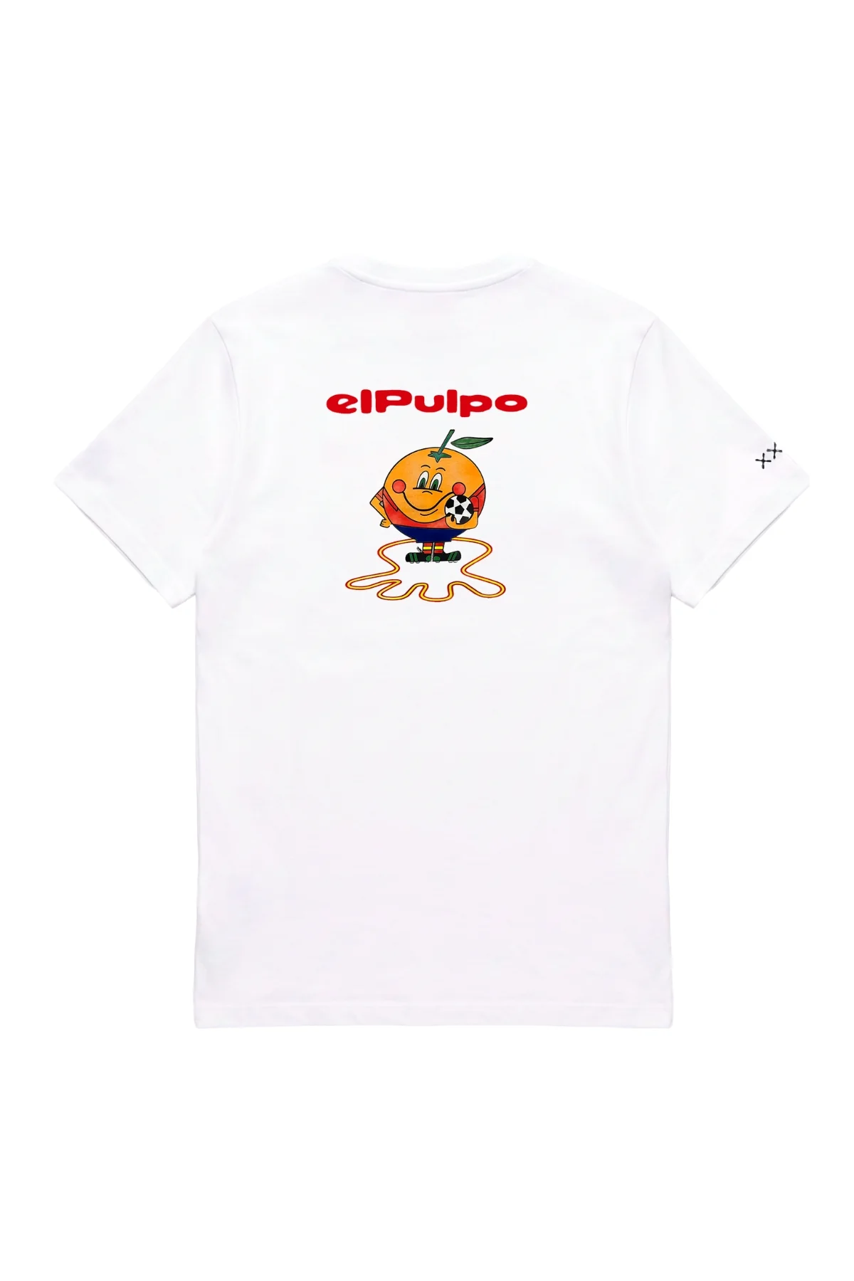 Camiseta elpulpo naranjito blanco puro - Image 2