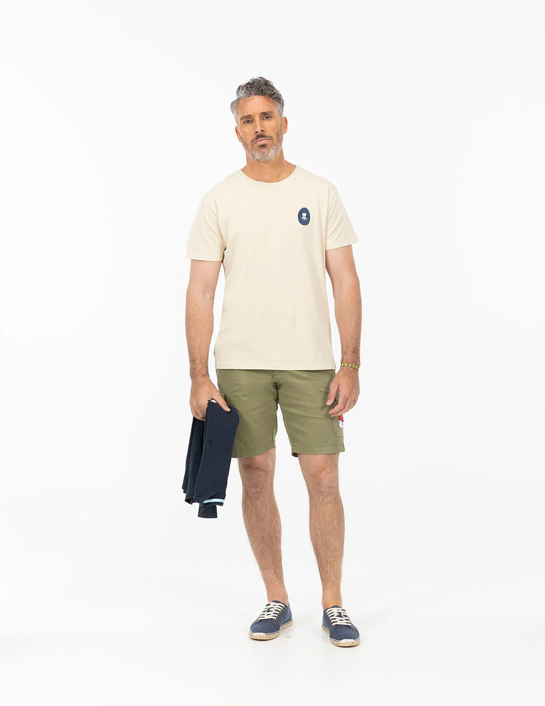 CAMISETA ESTAMPADO ALOHA BEIGE - Image 6