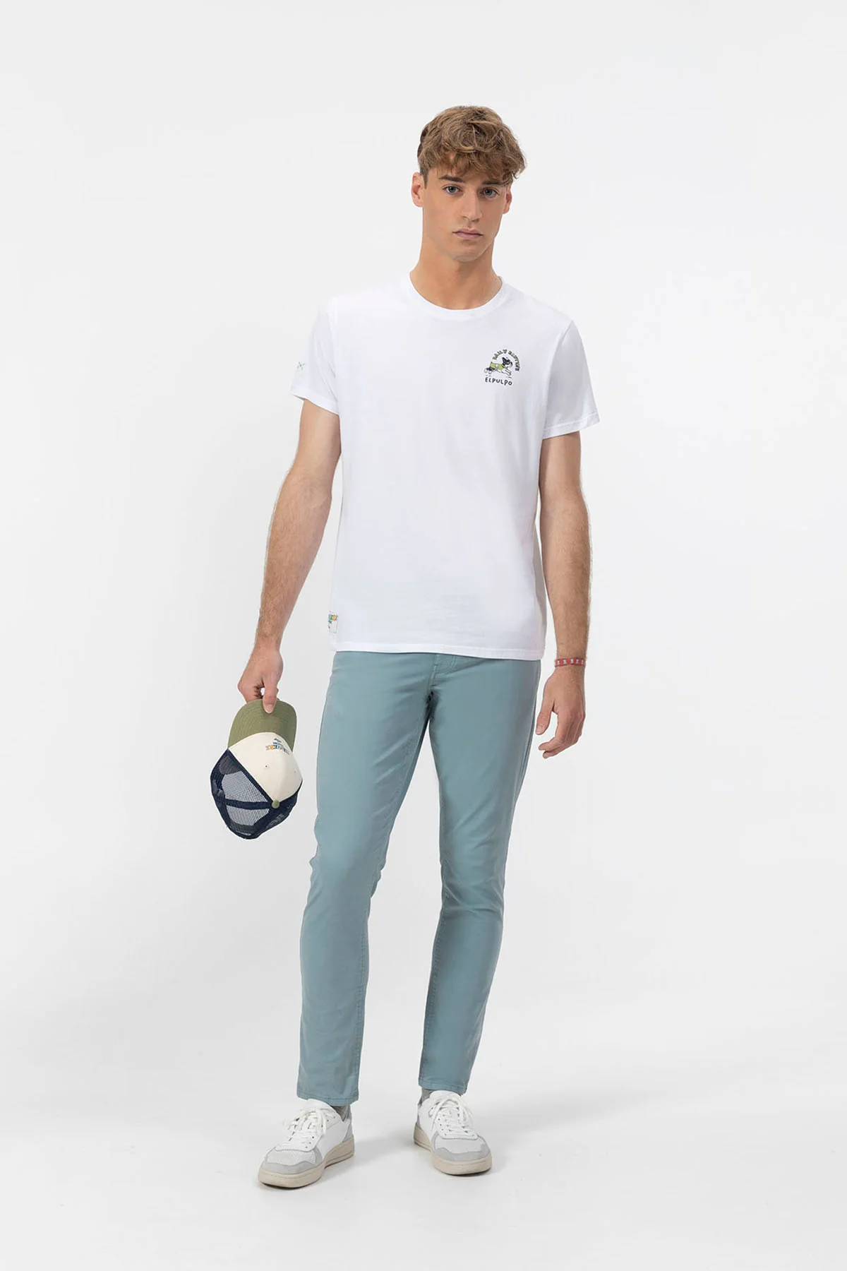 CAMISETA ESTAMPADO DAILY ROUTINE BLANCO PURO - Image 3