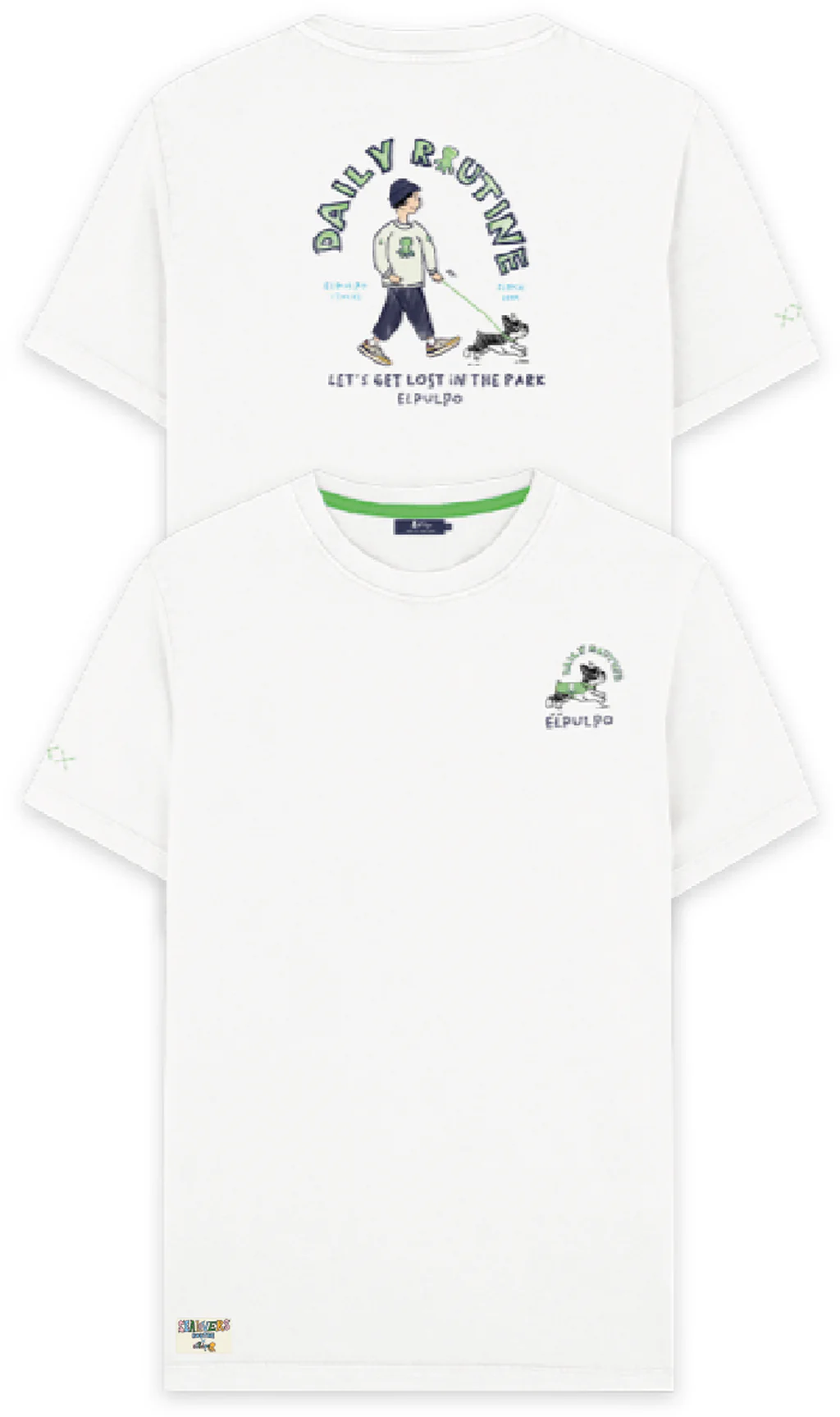 CAMISETA ESTAMPADO DAILY ROUTINE BLANCO PURO - Image 7