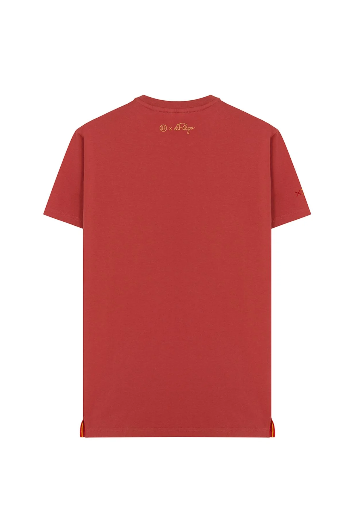 CAMISETA ESTAMPADO ELPULPO Y NARANJITO ROJO DELAVÉ - Image 7
