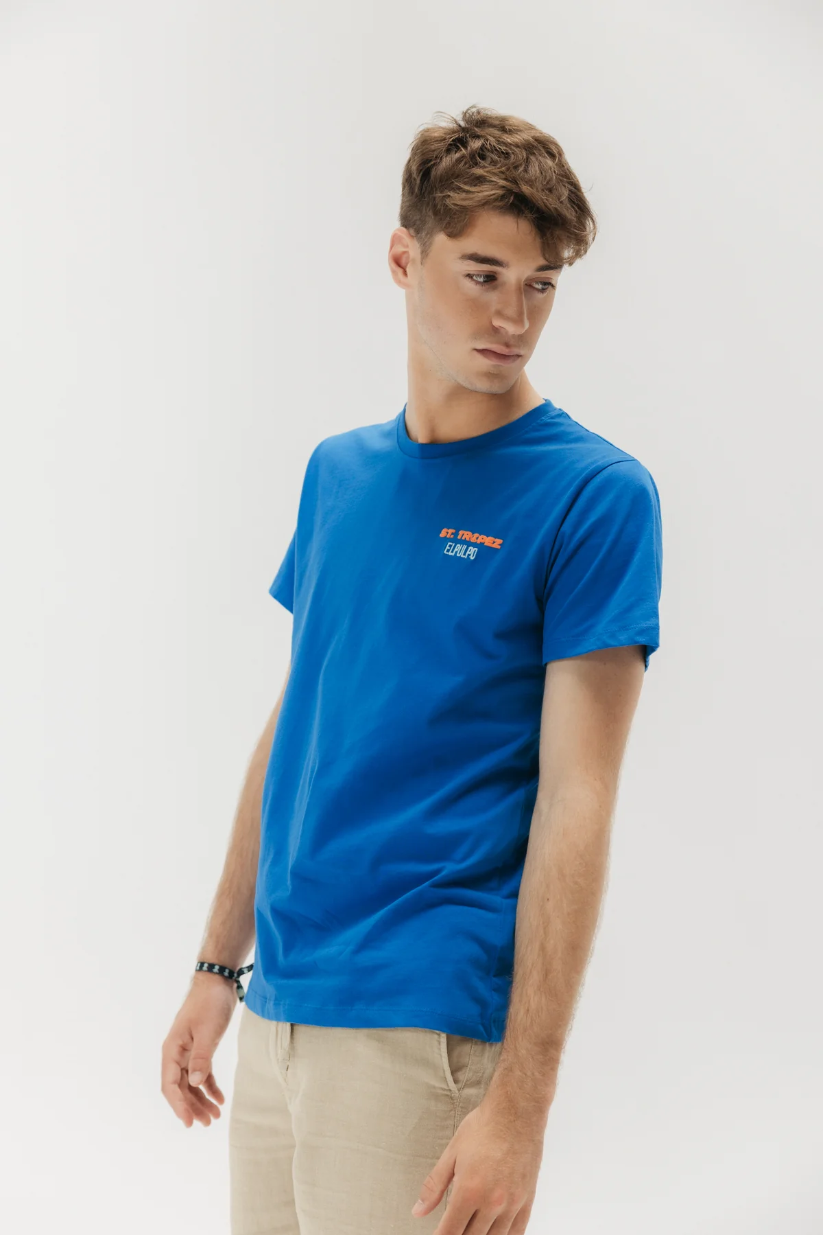 CAMISETA ESTAMPADO SAINT TROPEZ AZUL ELÉCTRICO - Image 3