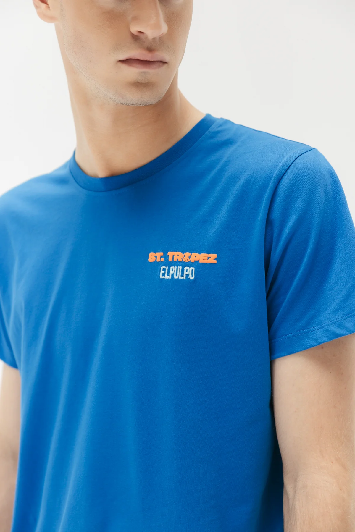 CAMISETA ESTAMPADO SAINT TROPEZ AZUL ELÉCTRICO - Image 4