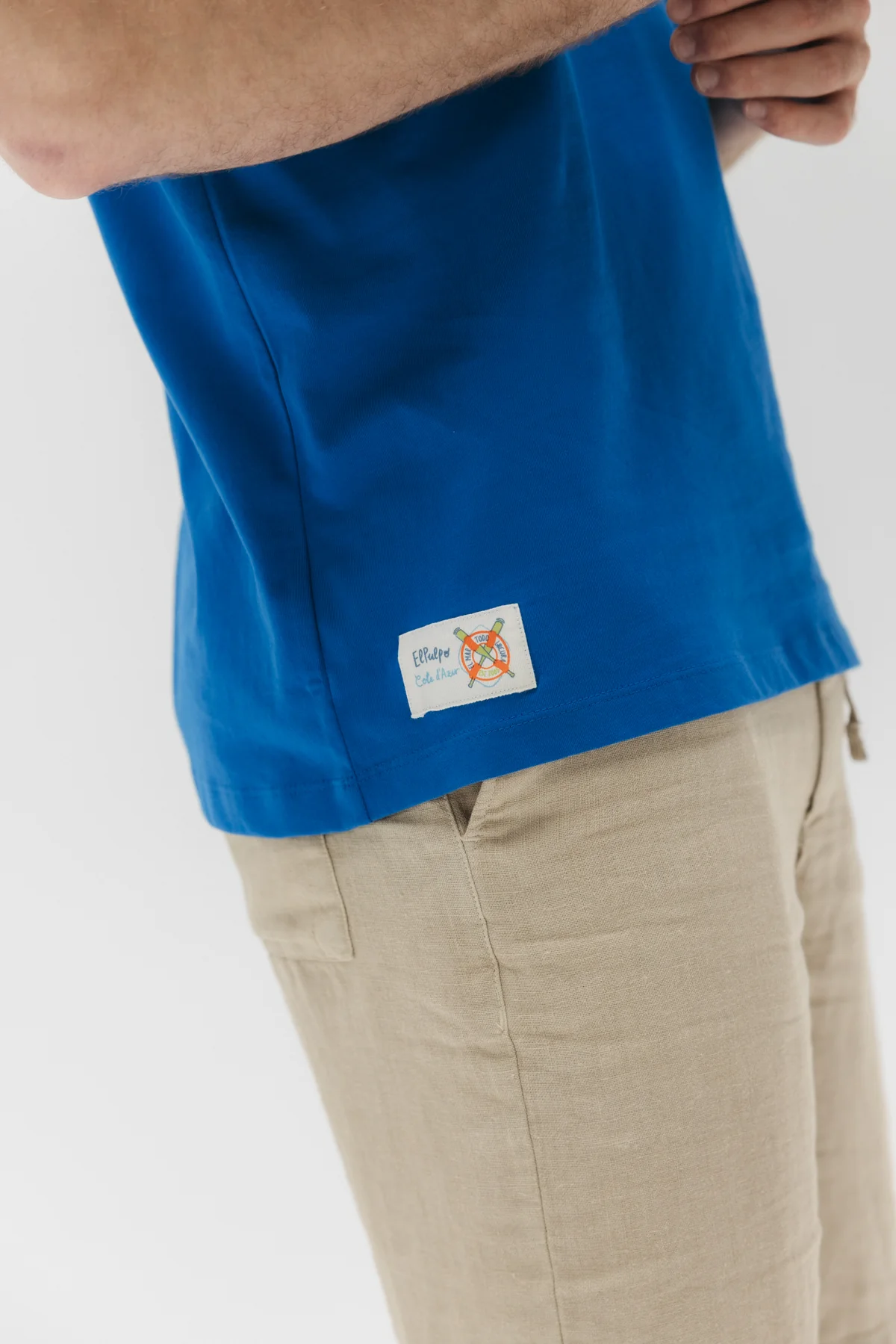 CAMISETA ESTAMPADO SAINT TROPEZ AZUL ELÉCTRICO - Image 5