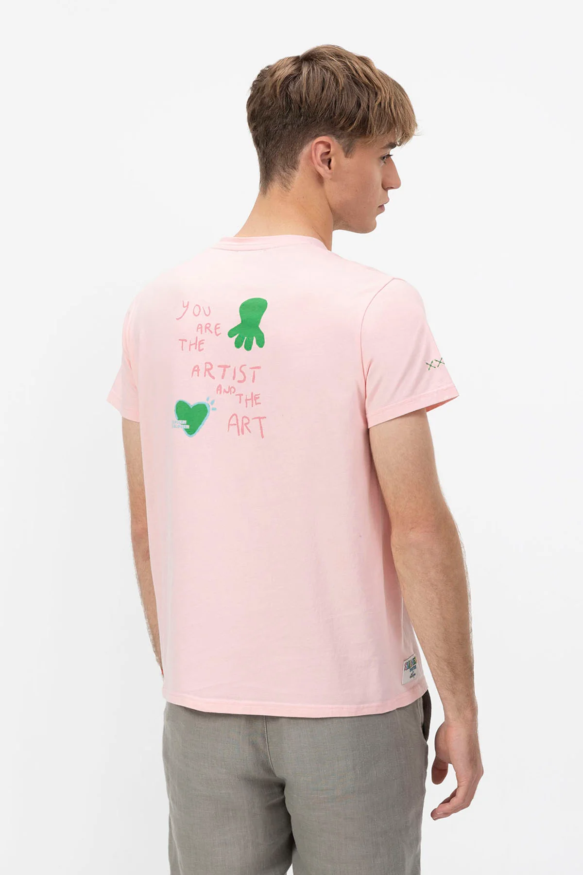 CAMISETA ESTAMPADO THE ARTIST ROSA - Image 3