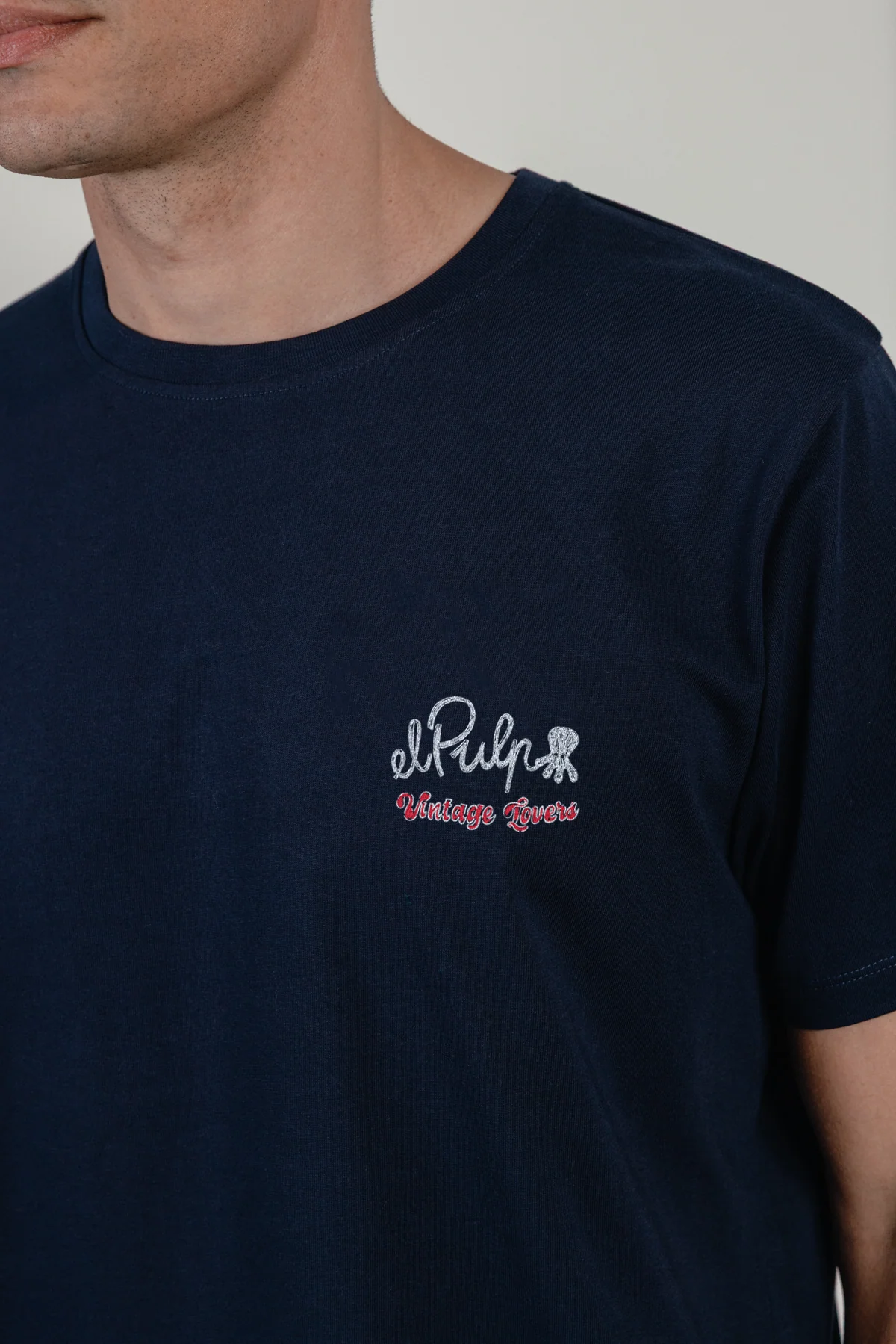 Camiseta estampado tipi desierto azul marino - Image 5