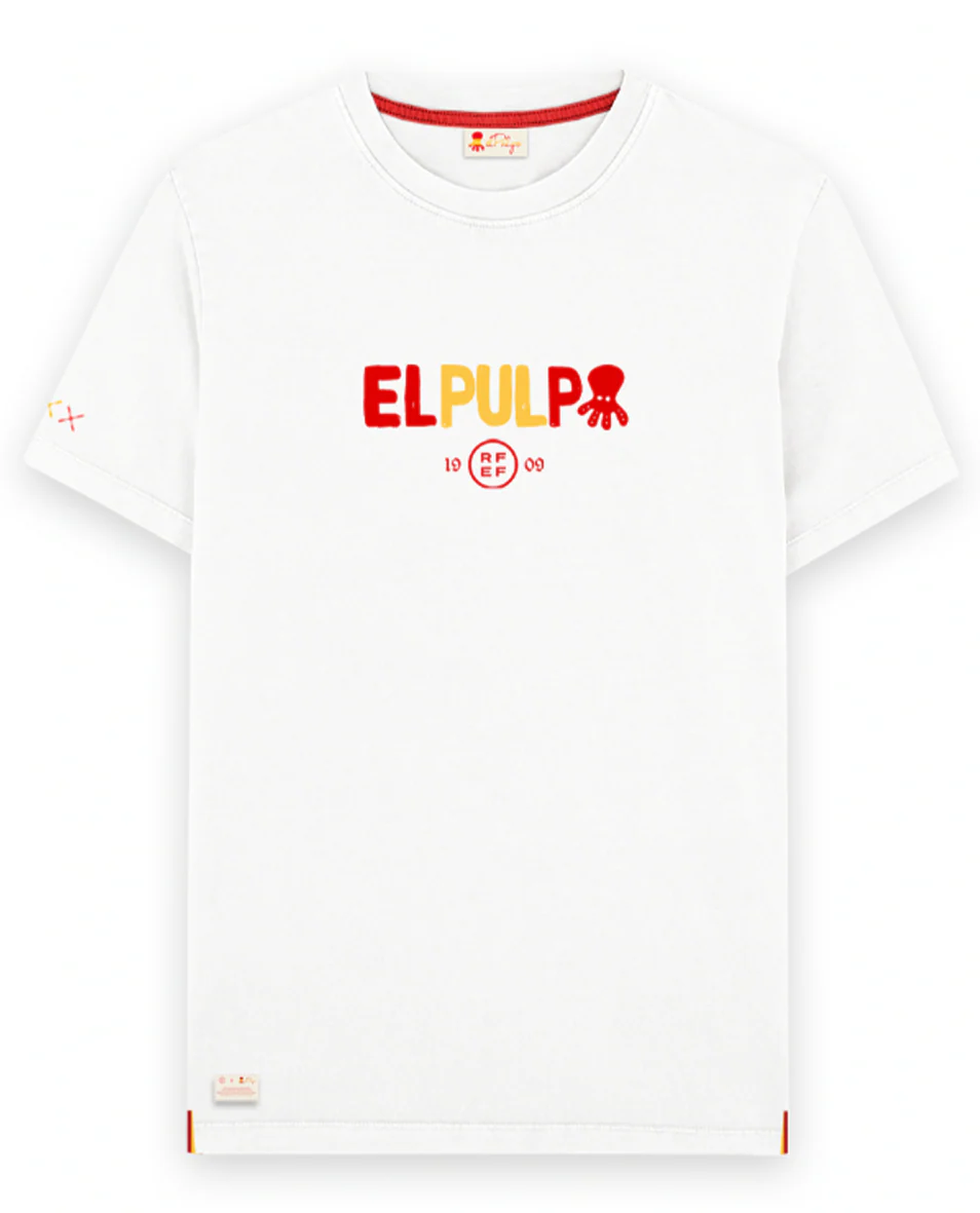 CAMISETA LETTERING RFEF BLANCO PURO - Image 6