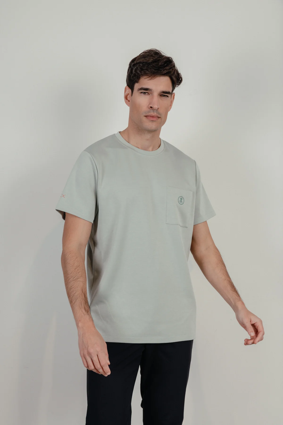 Camiseta neopreno parche engomado verde menta - Image 3
