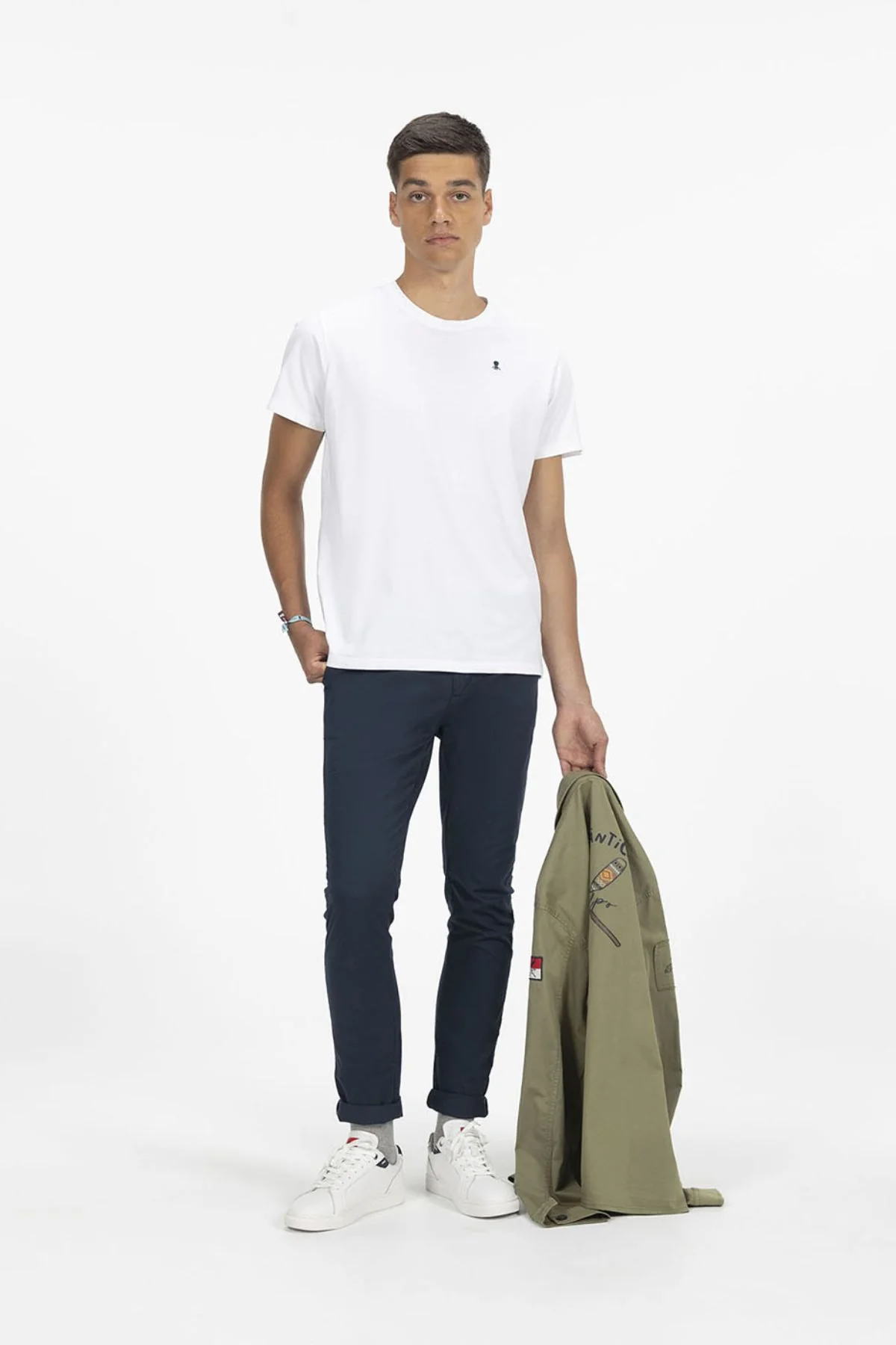 CAMISETA NEW BASIC LOGO BLANCO PURO - Image 5