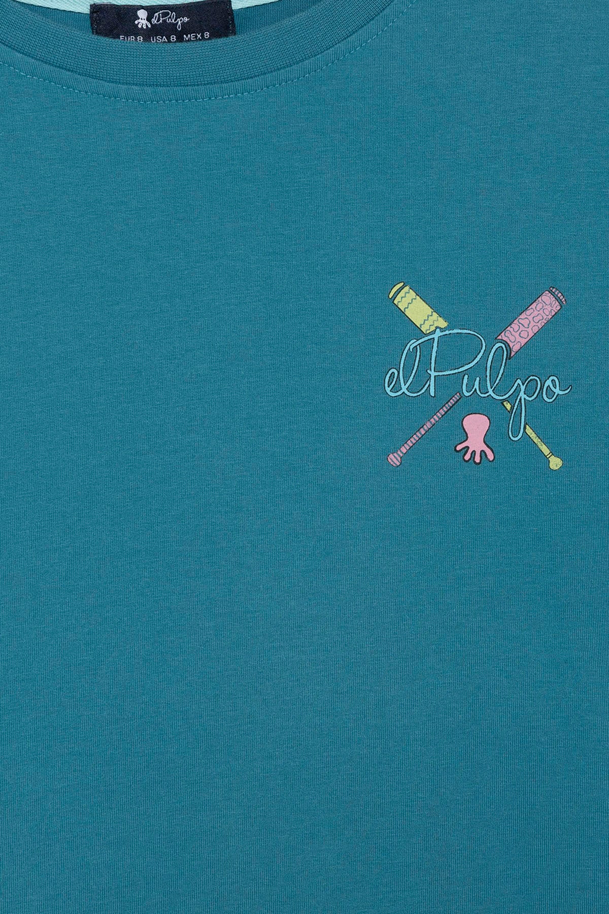CAMISETA NIÑO ESTAMPADO REMOS COLOR AZUL ZAFIRO - Image 3