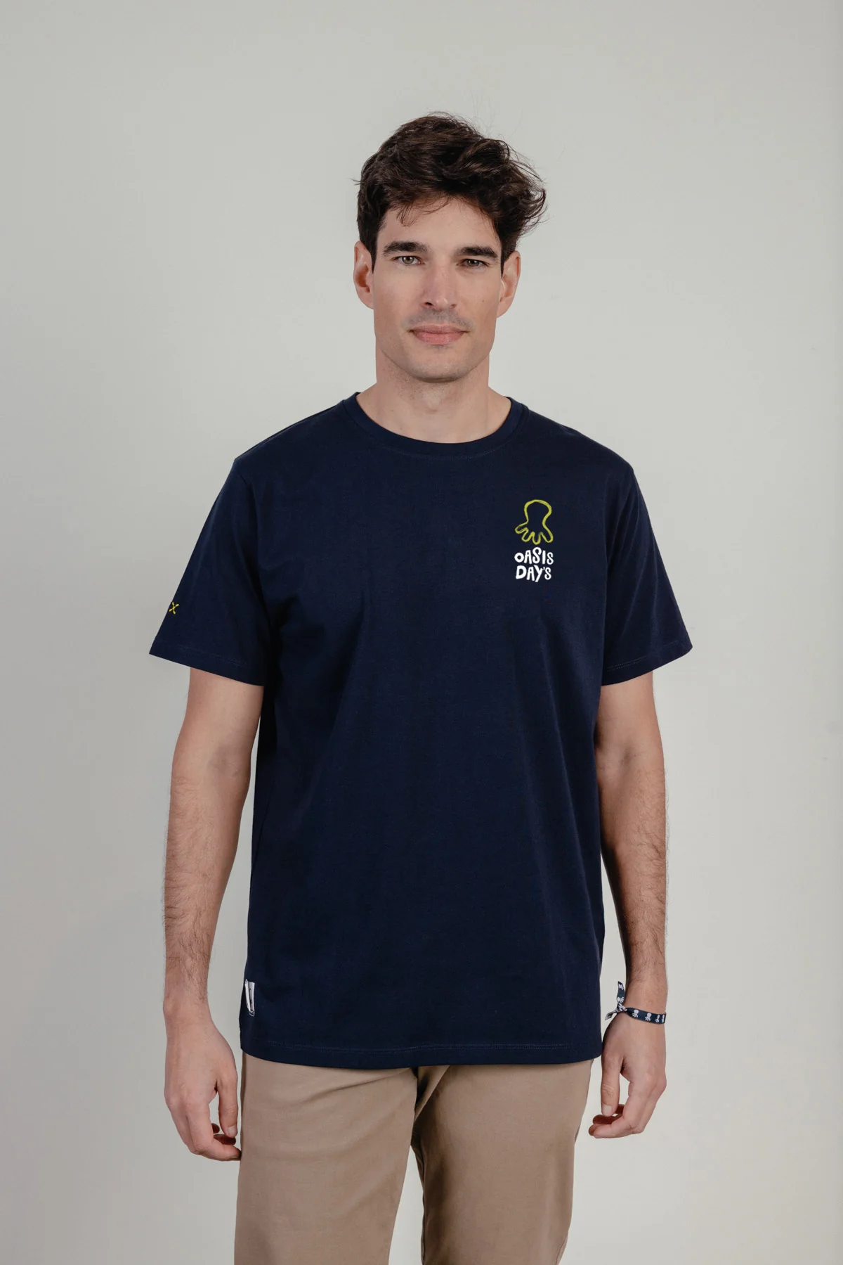 Camiseta oasis day´s azul marino