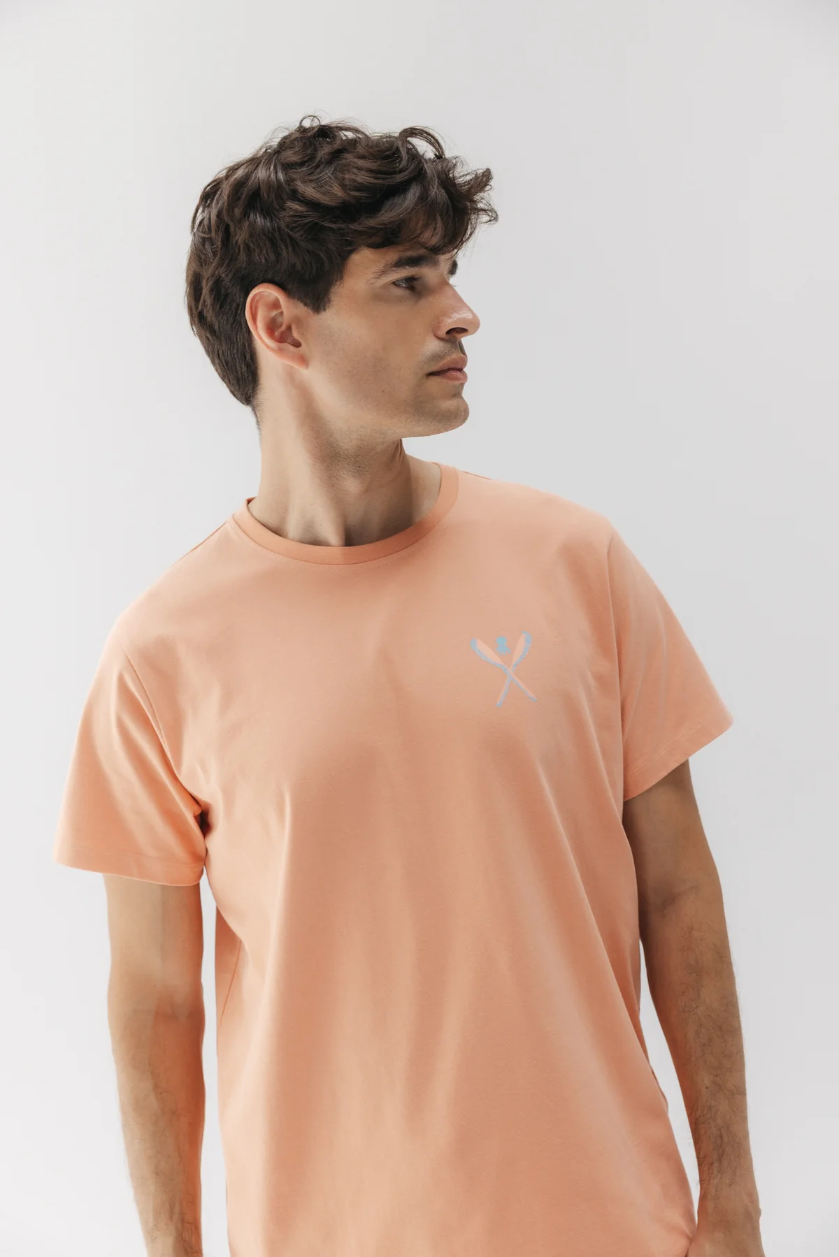 CAMISETA PALAS DIBUJADAS MELOCOTÓN - Image 4
