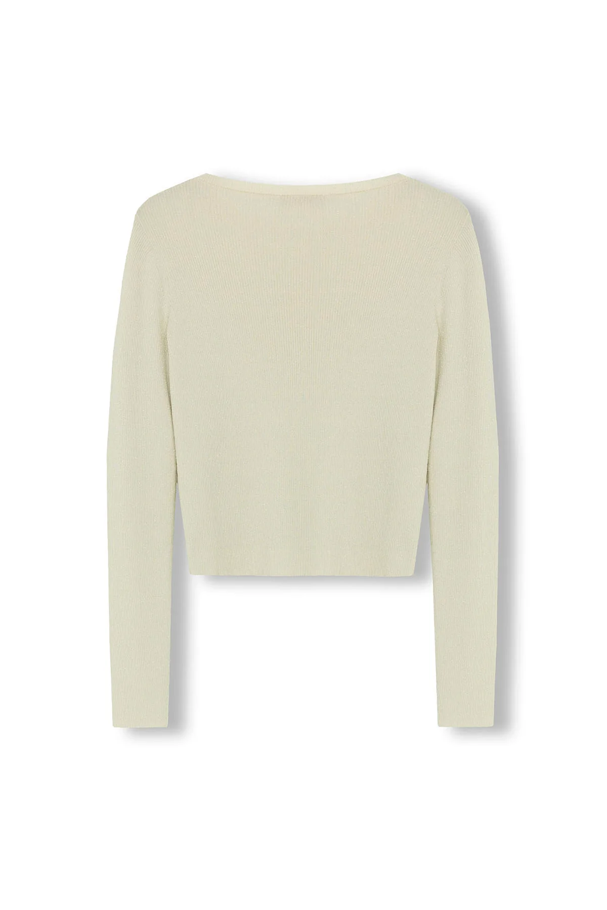 CAMISETA PUNTO TEEN LUREX BLANCO ROTO - Image 7