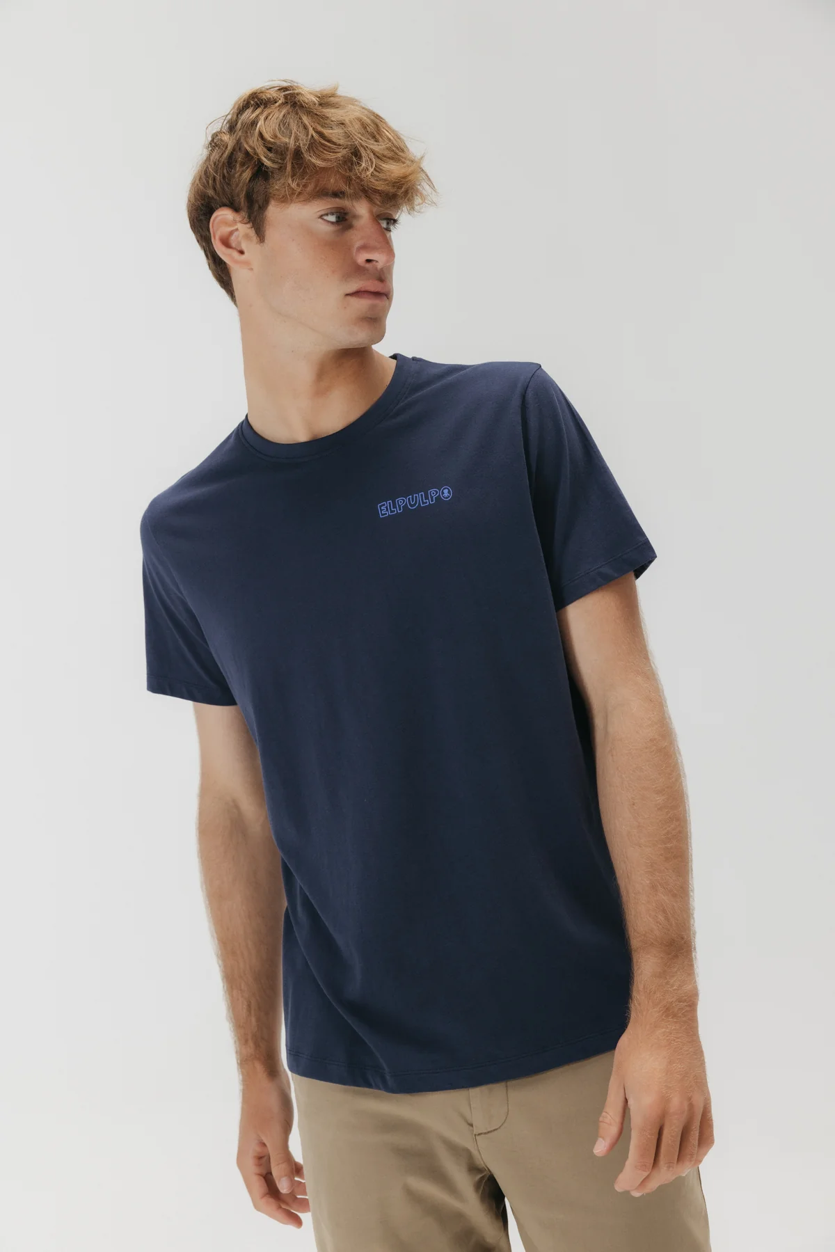 CAMISETA REMOS DESGASTADO AZUL MARINO DELAVÉ - Image 3