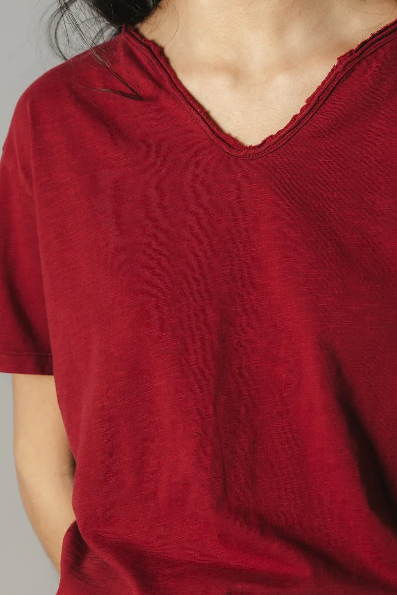 CAMISETA TEEN PARCHE GRANATE - Image 2