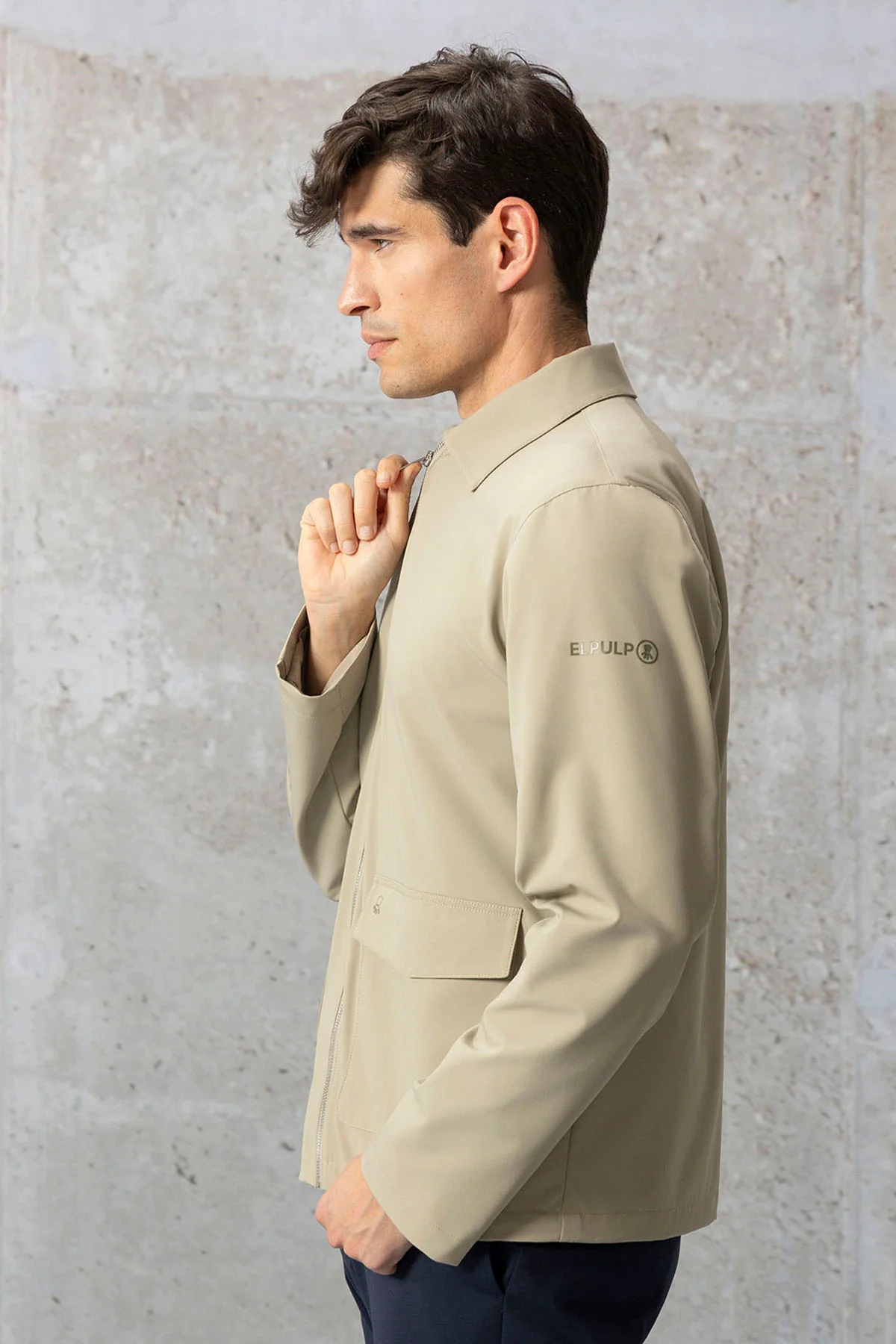 CAZADORA TECNICA ULTRALIGERA BEIGE - Image 7