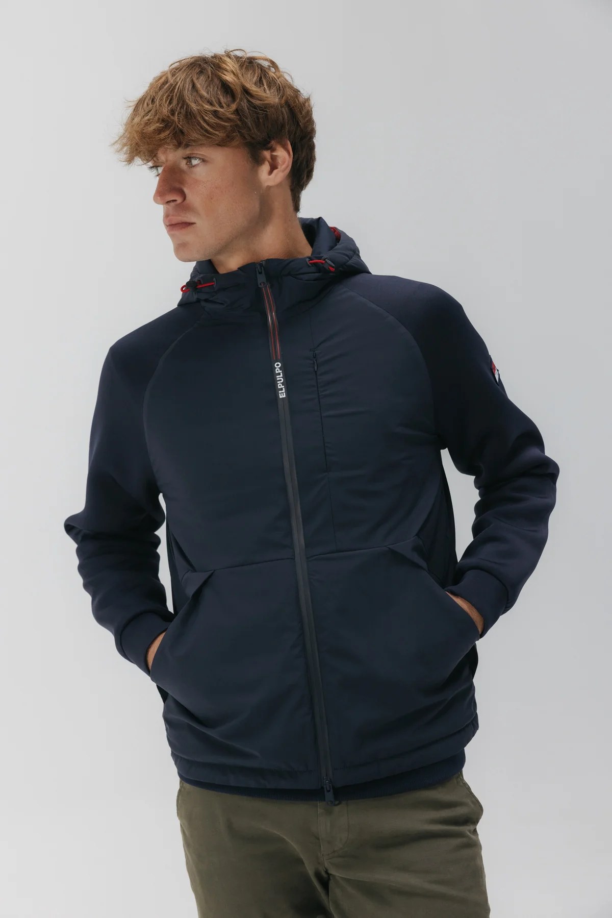 CHAQUETA COMBINADA AZORES AZUL MARINO - Image 3