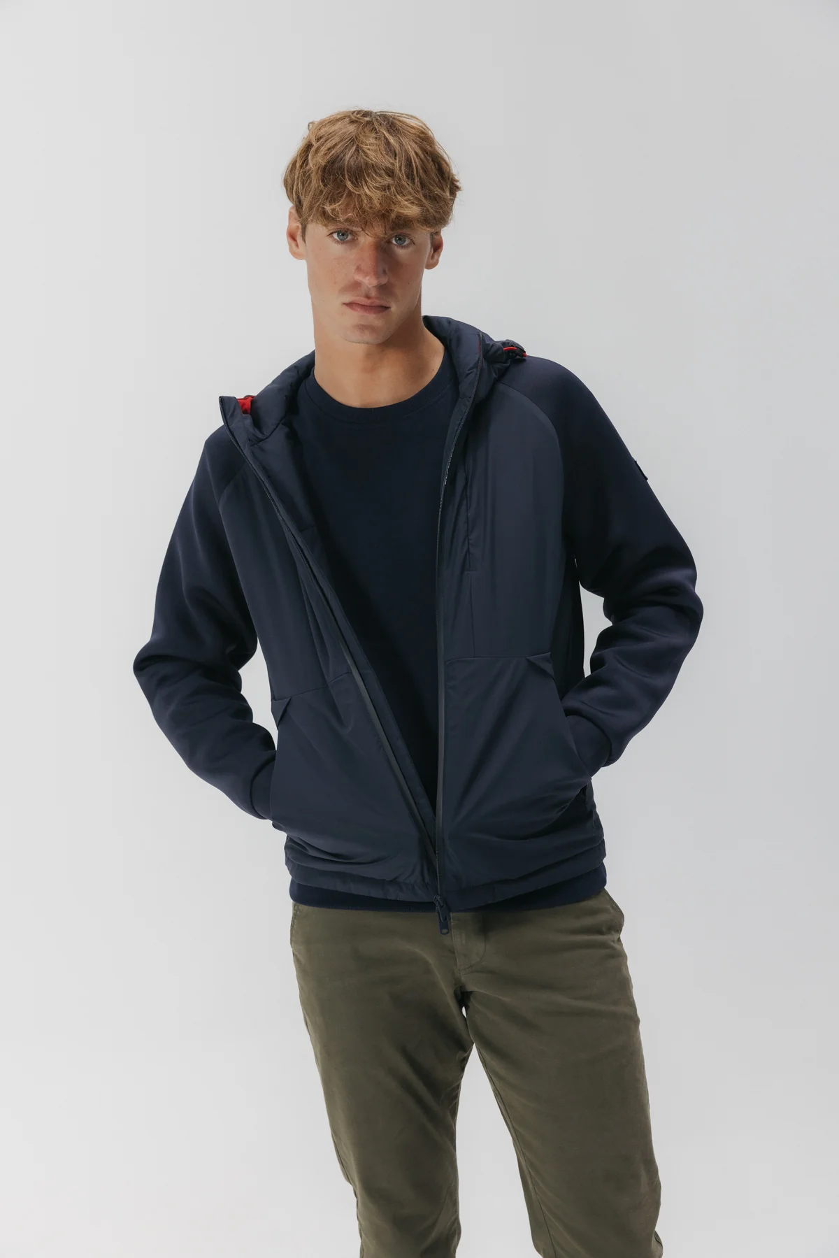 CHAQUETA COMBINADA AZORES AZUL MARINO - Image 6