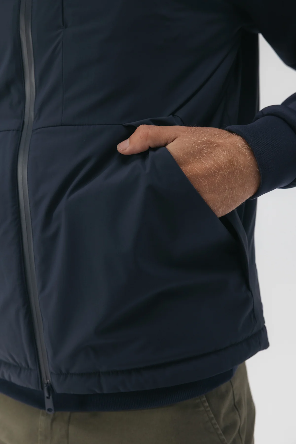 CHAQUETA COMBINADA AZORES AZUL MARINO - Image 9