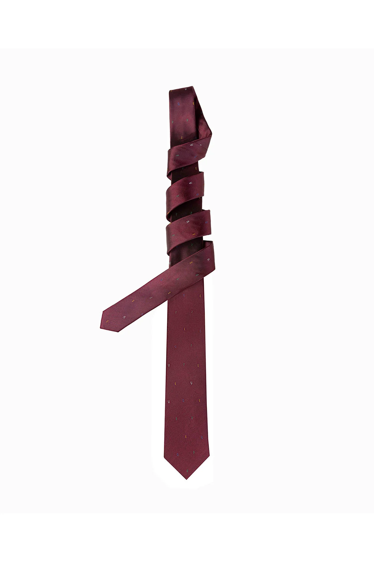 CORBATA LETRAS GRANATE - Image 4