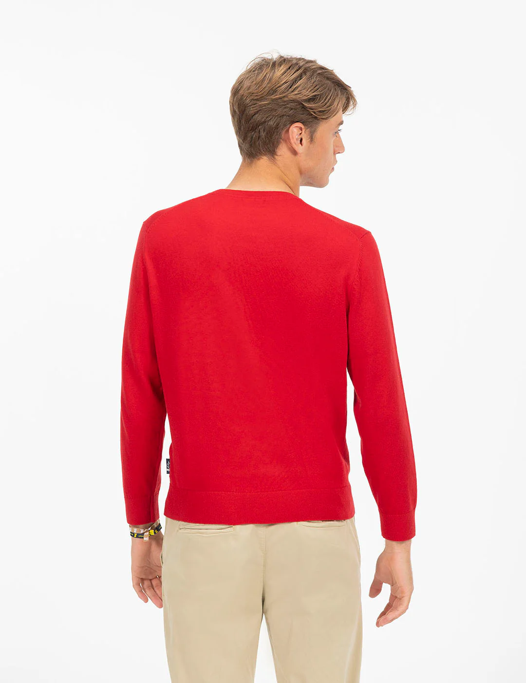 JERSEY CUELLO REDONDO MEZCLA LOGO GRANATE - Image 6