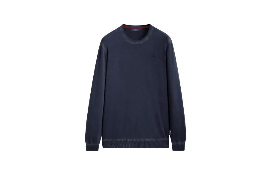 JERSEY DE PUNTO LAVADO AZUL MARINO DELAVÉ - Image 7
