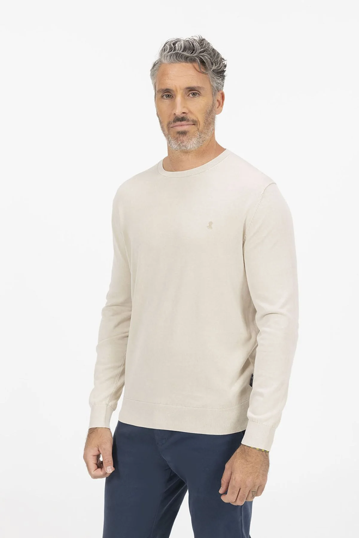JERSEY DE PUNTO LAVADO BLANCO ROTO - Image 4